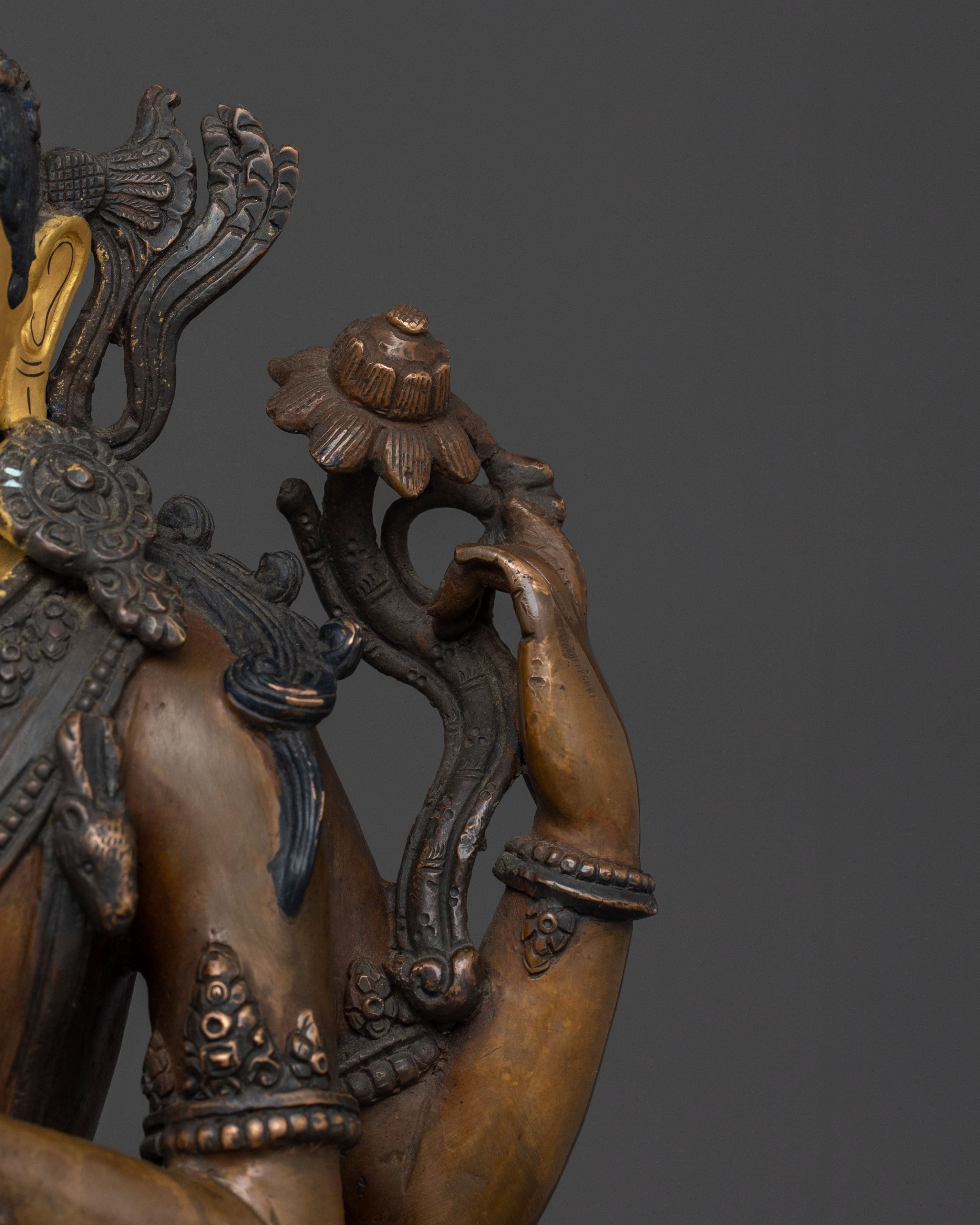 Avalokiteshvara Compassion Statue | Deity of Mercy and Loving-Kindness