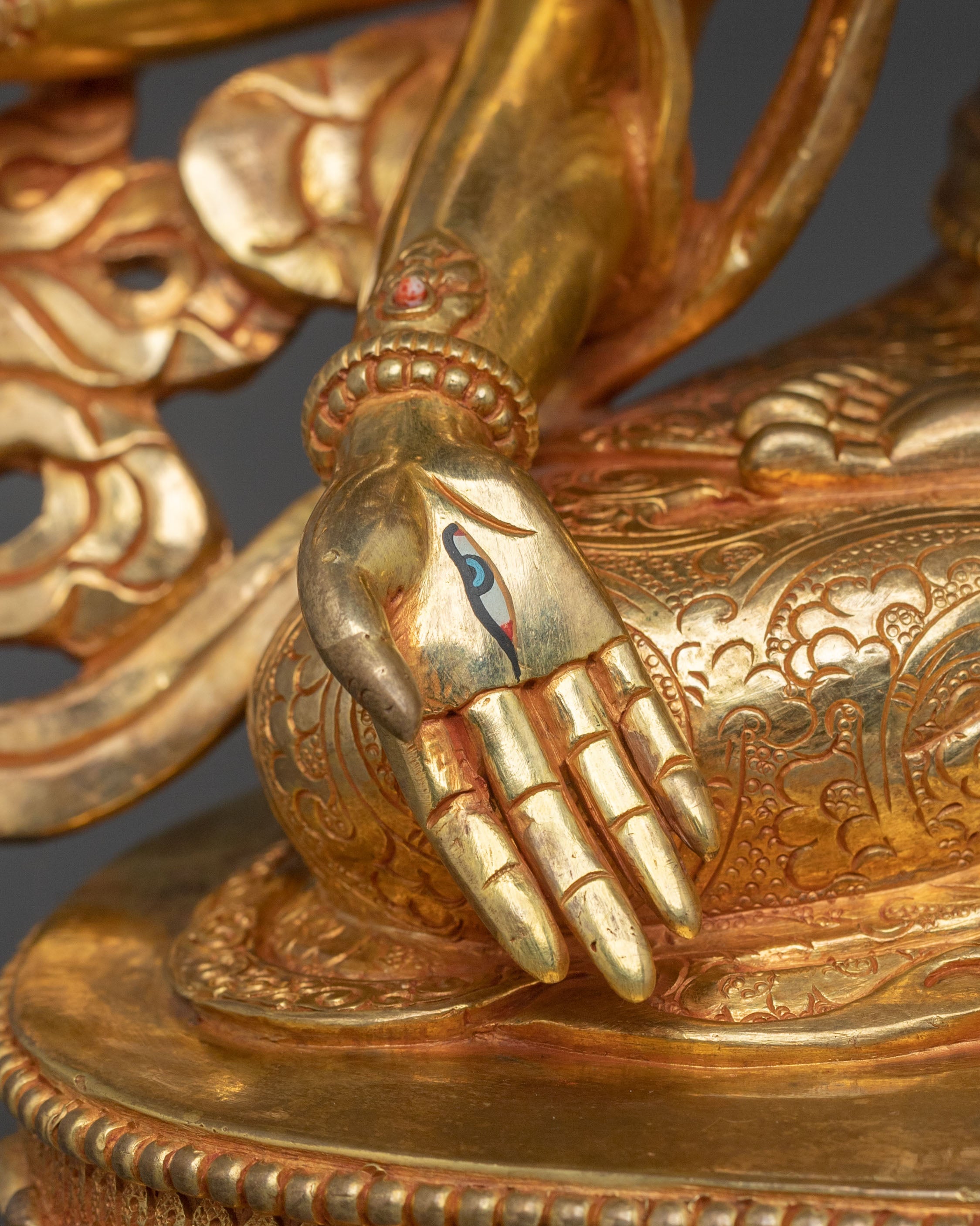 Tibetan Goddess Namgyalma Statue | Longevity Deity