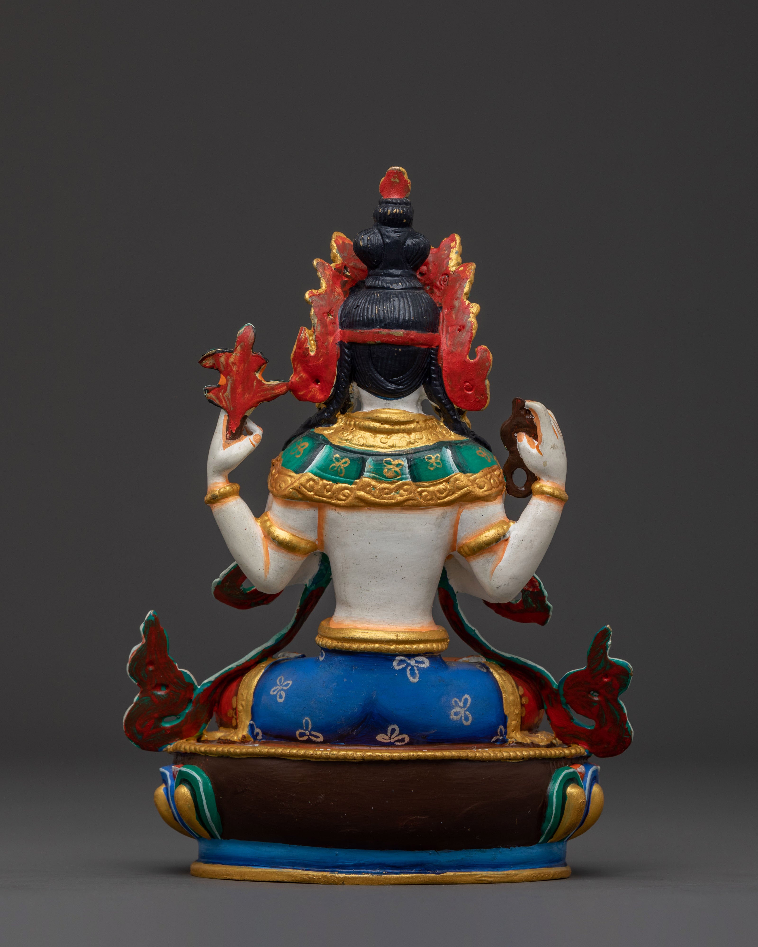 Chenrezig Meditational Statue – Handcrafted Devotion