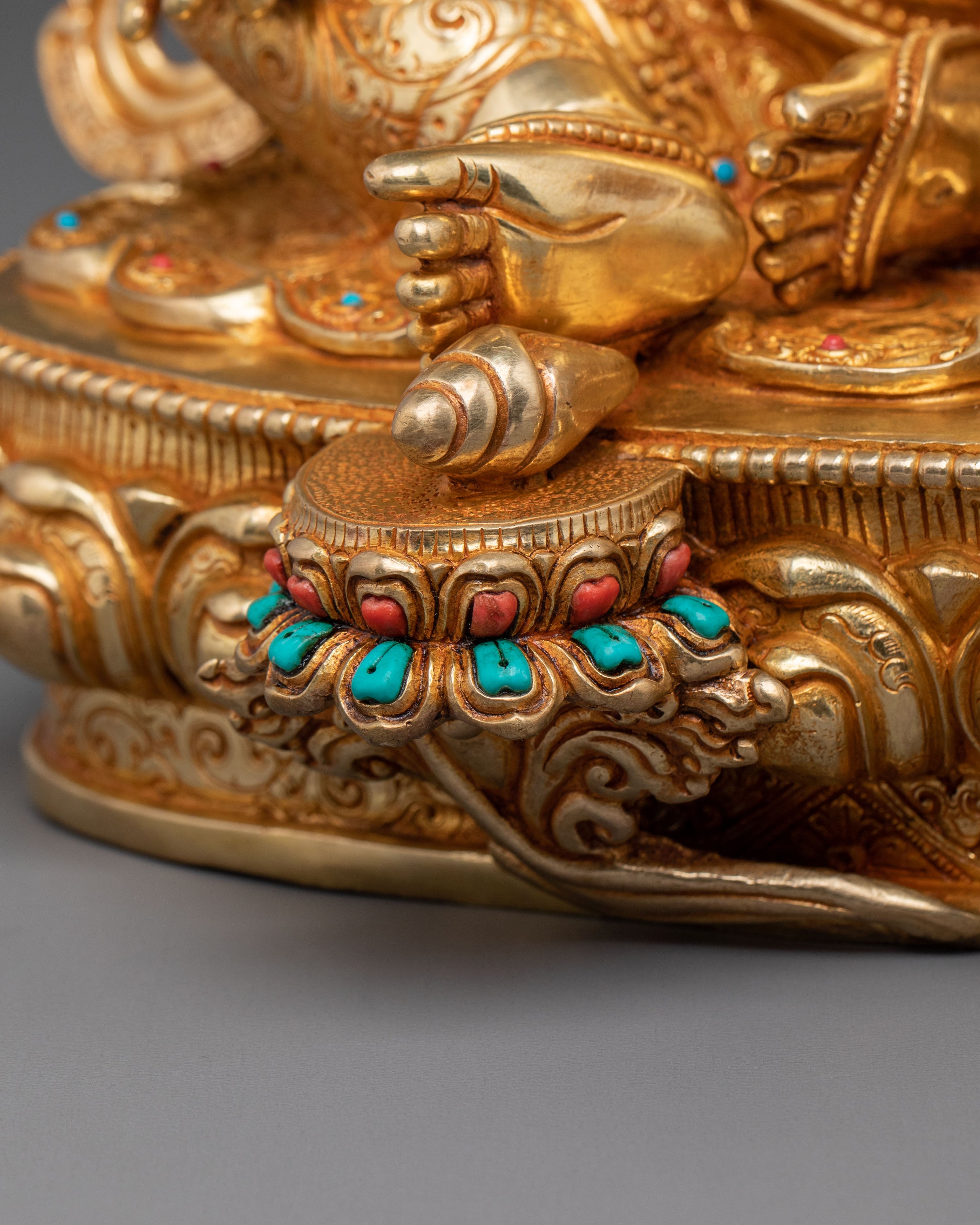 Tibetan Wealth Deity Dzambhala Spiritual Statue | Home Decor