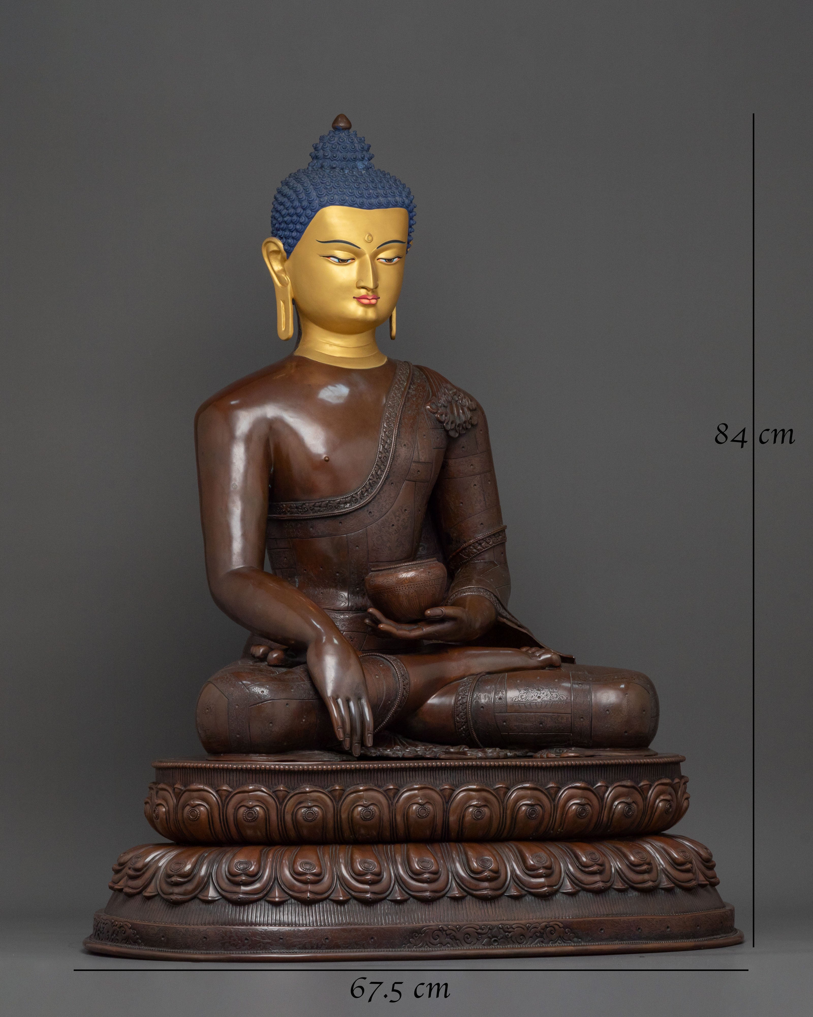 Shakyamuni Buddha Enlightened Rupa | Buddhist Altar Decor