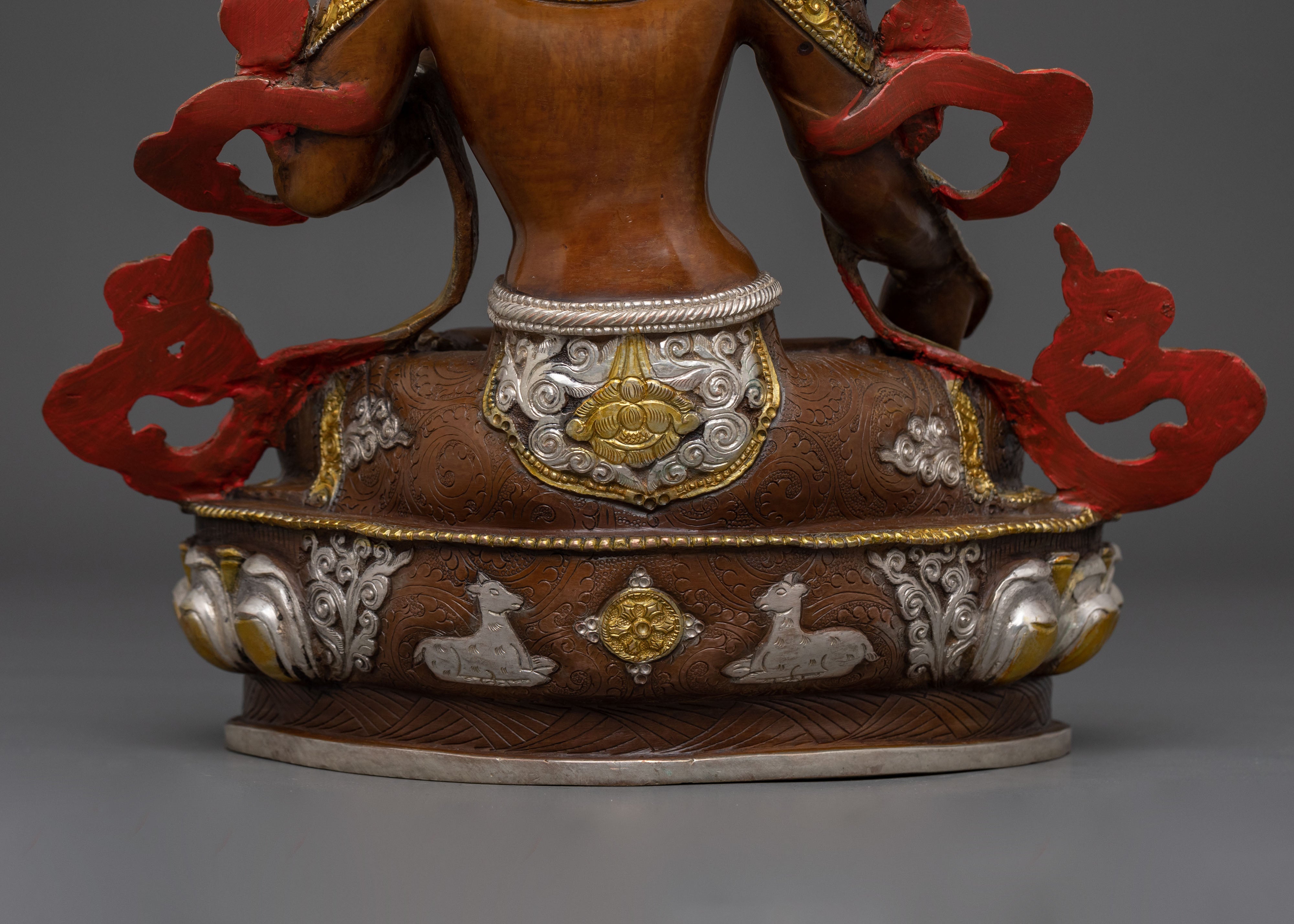 Exquisite Hand Carved White Tara Statue | Goddess of Long Life and Wisdom