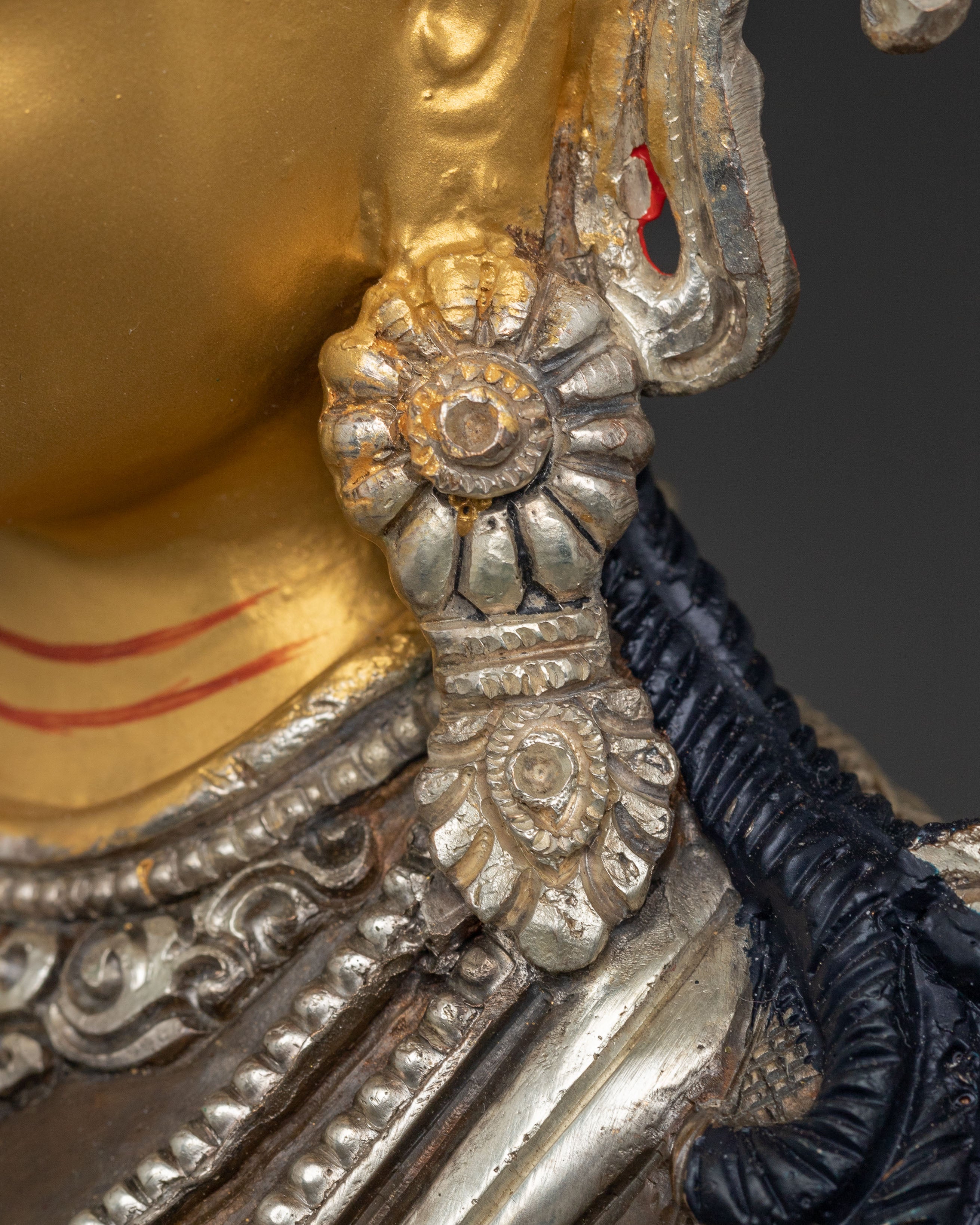 Handmade Shyama Tara Oxidized Statue | Mother of All Buddhas