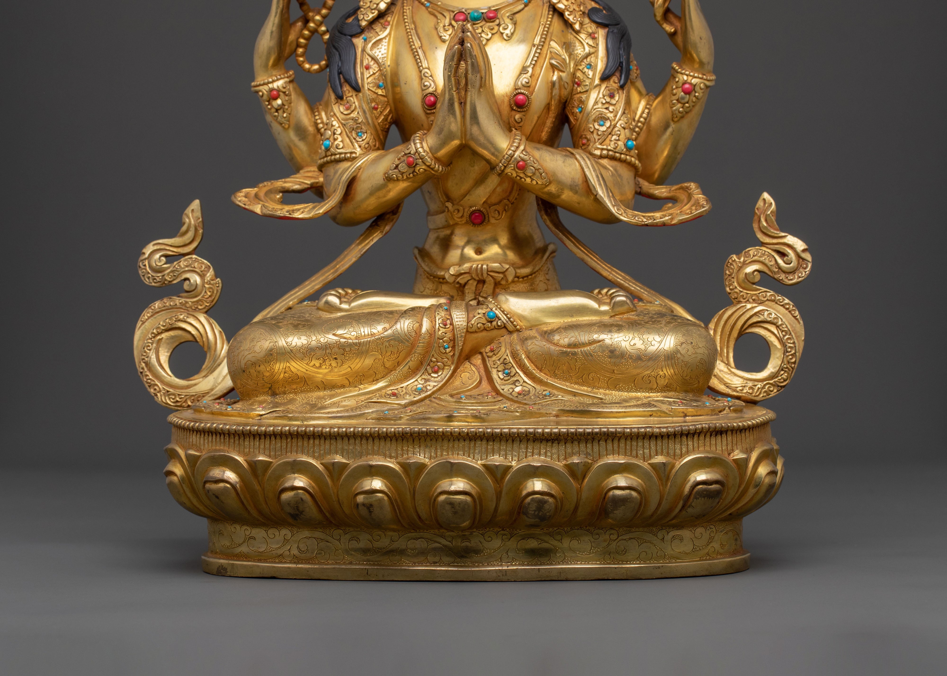 Chenrezig Four-Armed Rupa | Home Decor