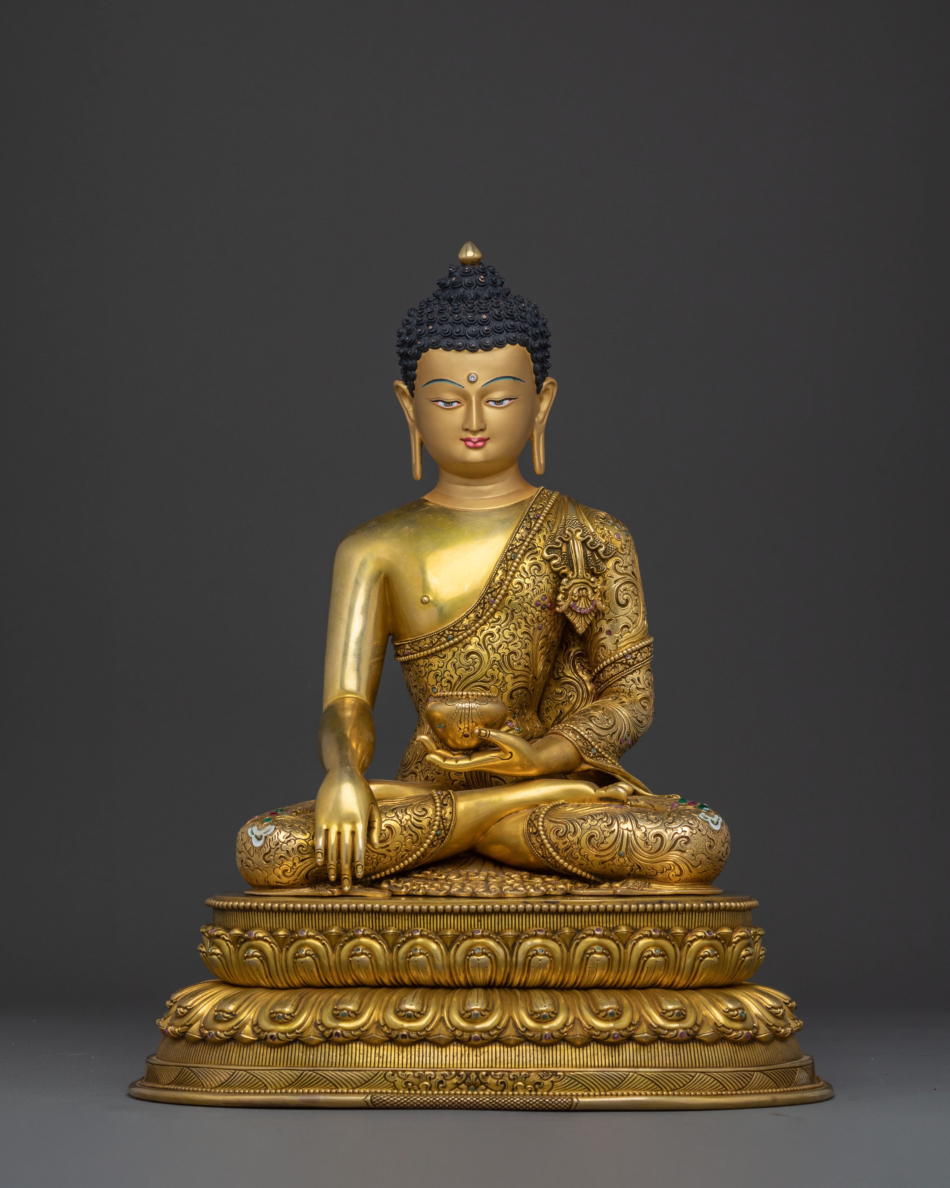 Handcrafted Shakyamuni Buddha Enlightenment Statue