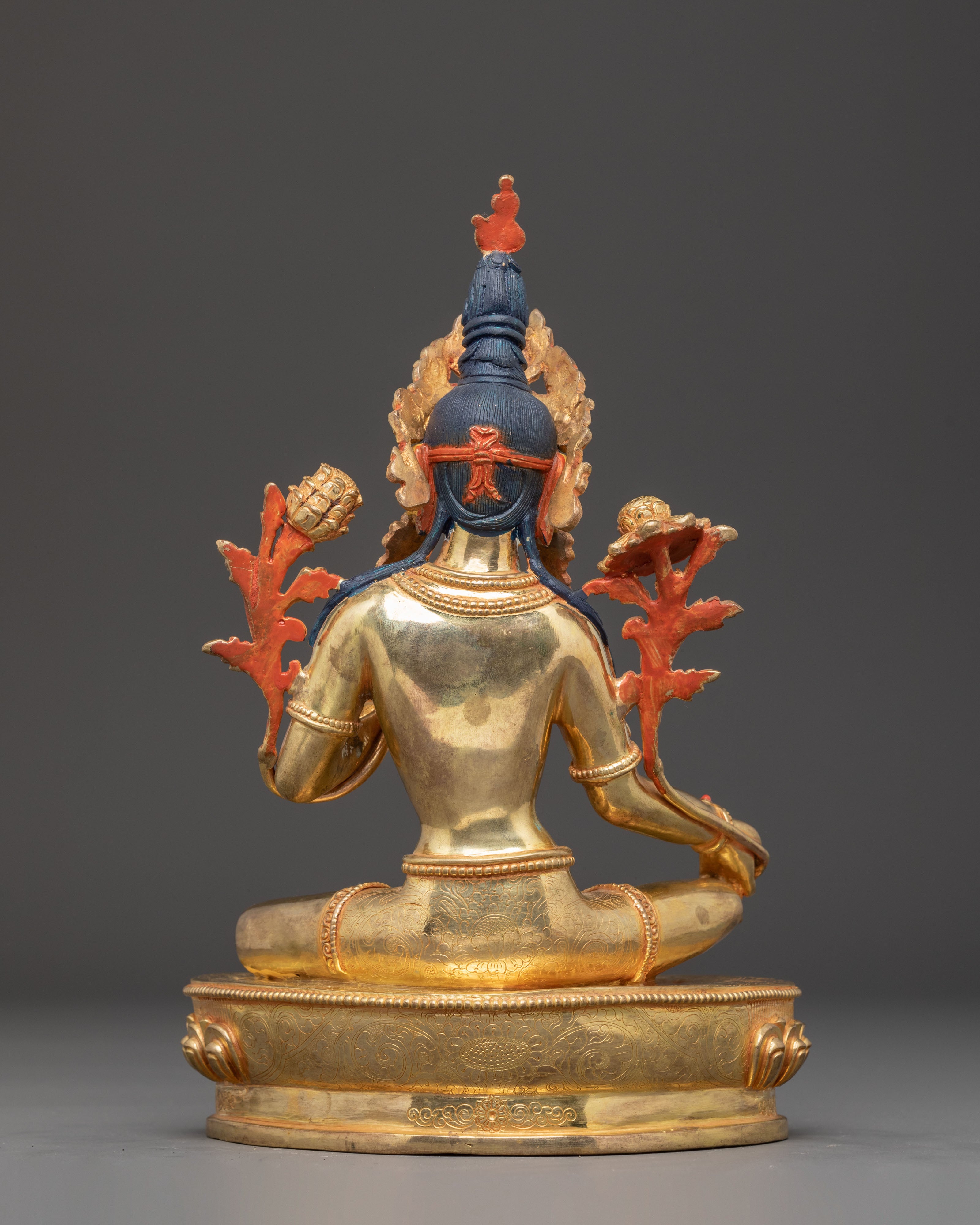Handcrafted Shyama Tara Statue: Mother of All Buddhas