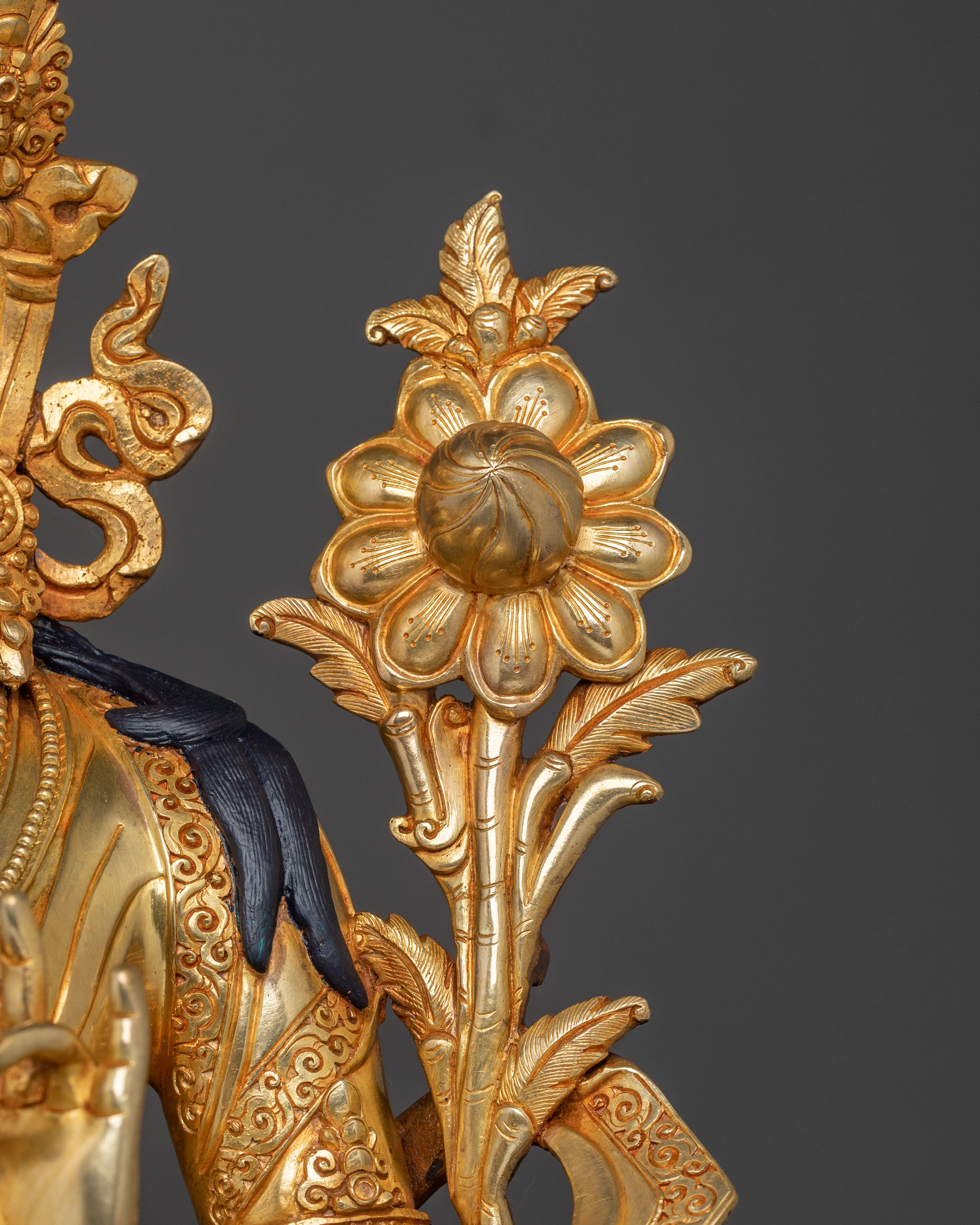 Green Tara Healing Goddess Statue | Handcrafted in Nepal