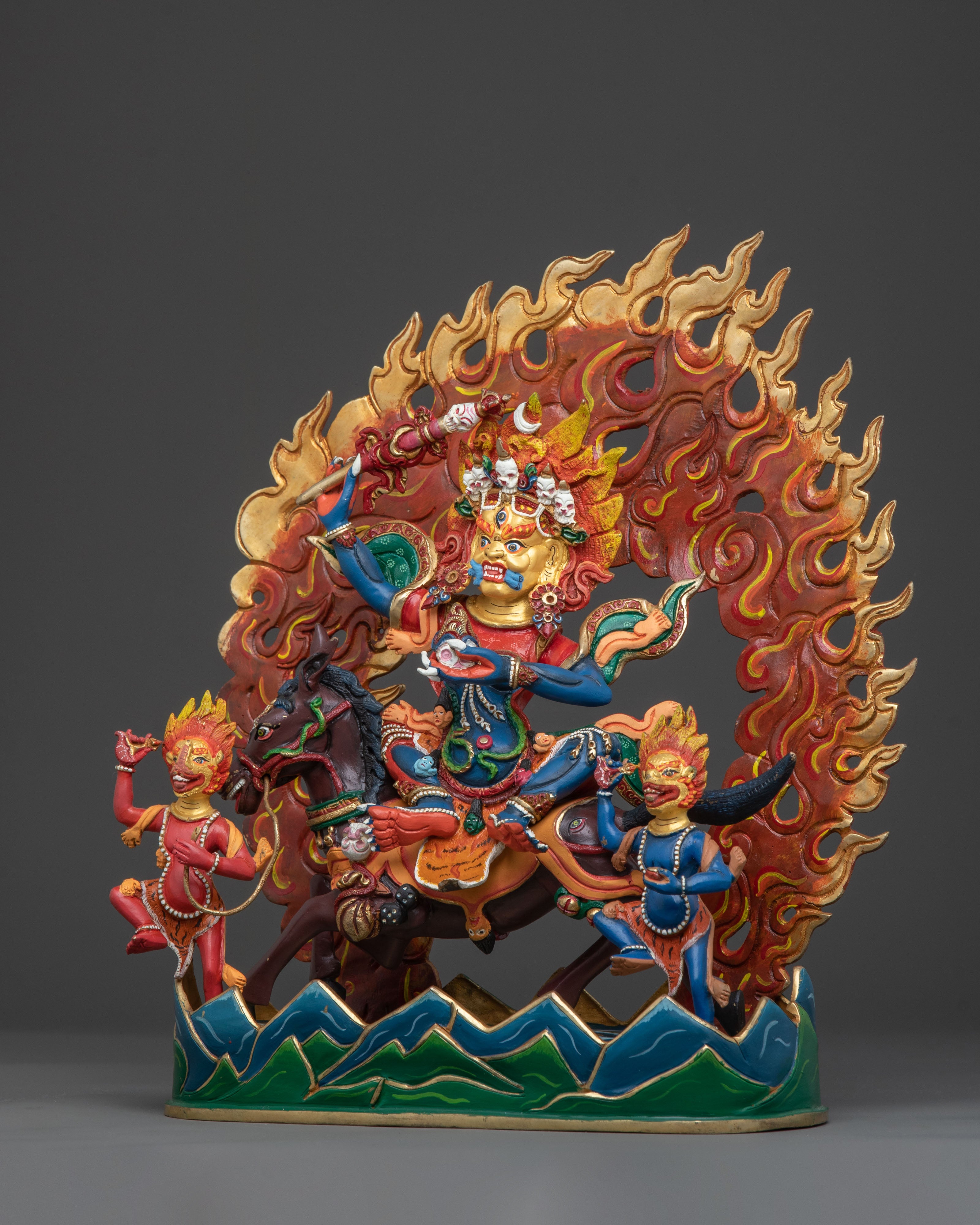 Palden Lhamo Figurine | Tibetan Buddhist Protector