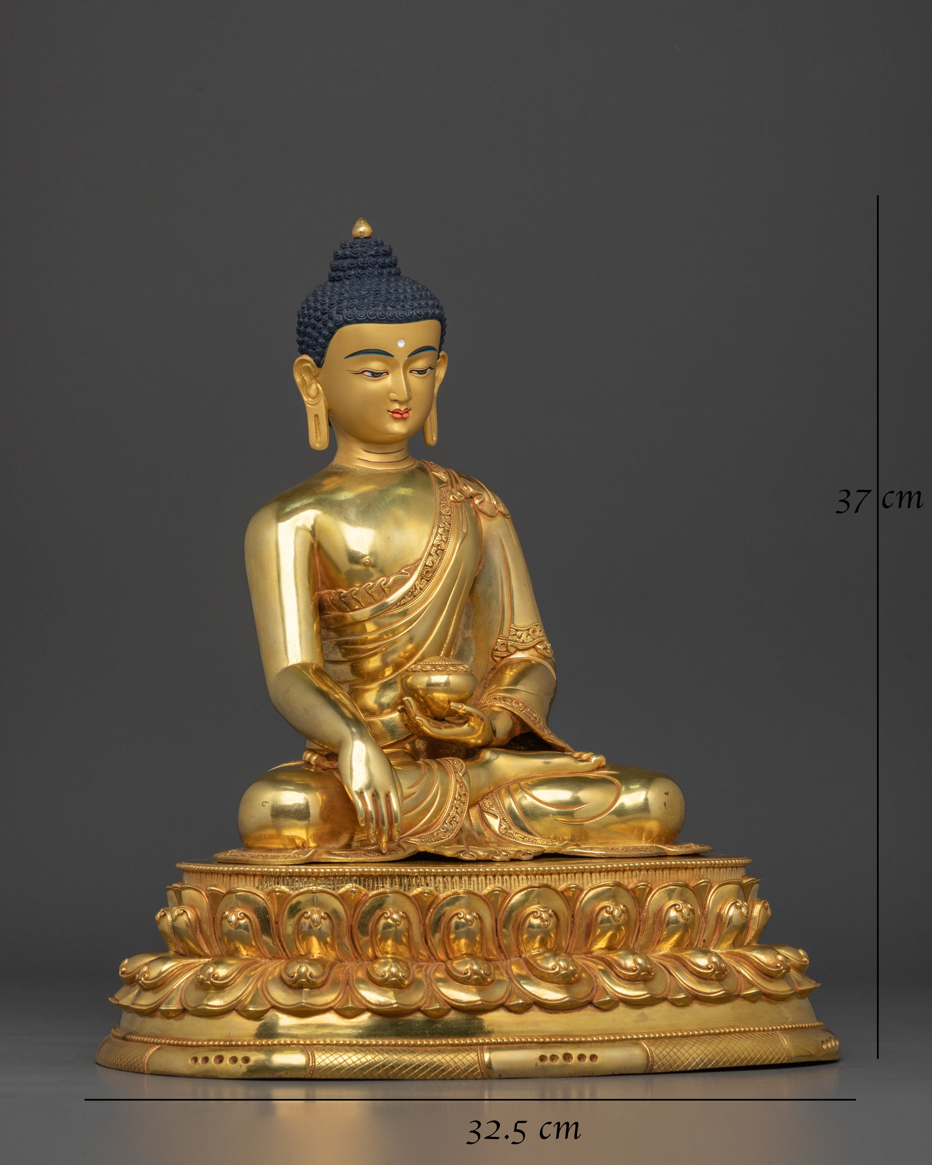 Authentic Himalayan Shakyamuni Buddha Statue