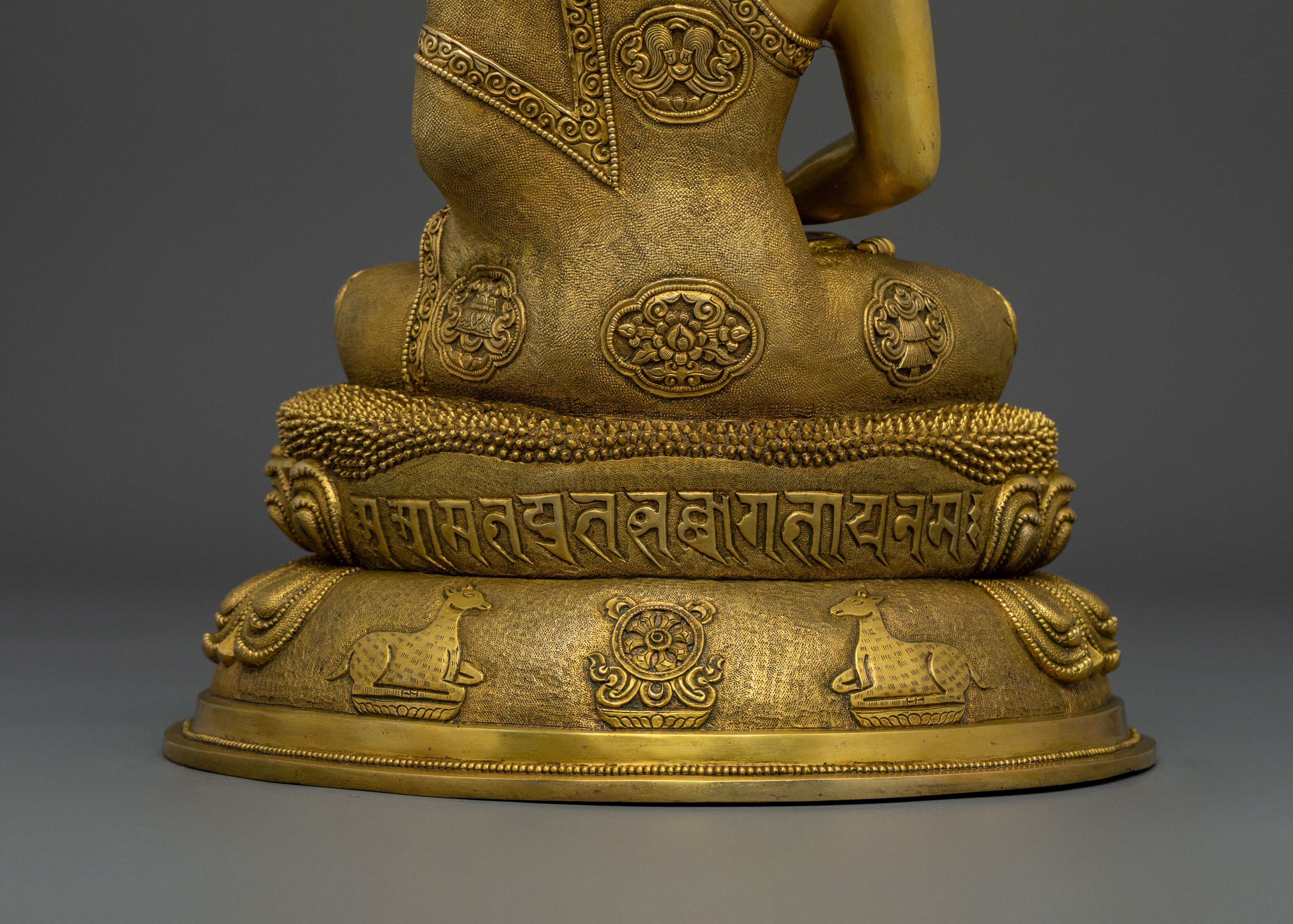 Handmade Amitabha Buddha Pure Land Sculpture