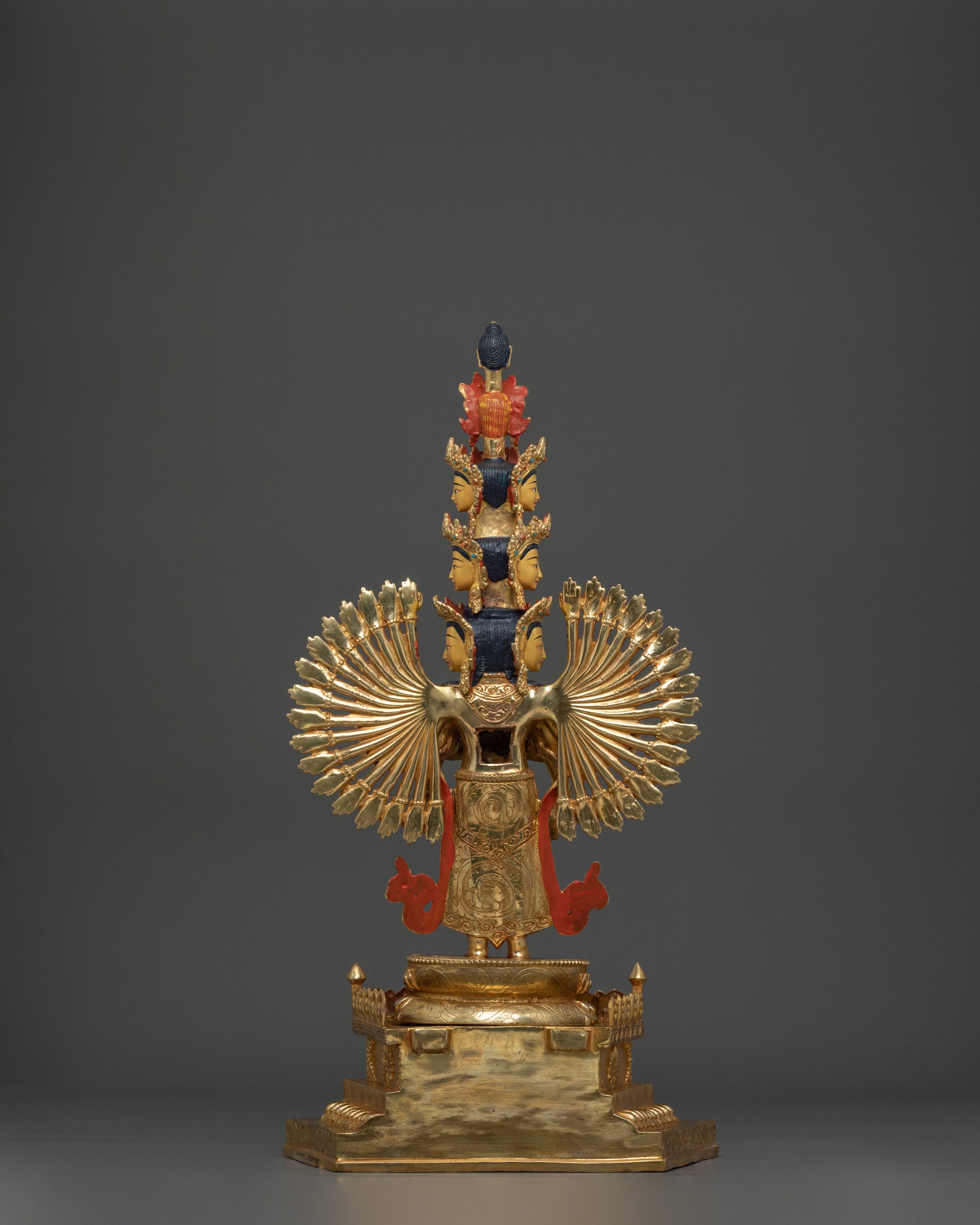 Sacred 1000 Armed Chenrezig Sculpture | Bodhisattva of Compassion