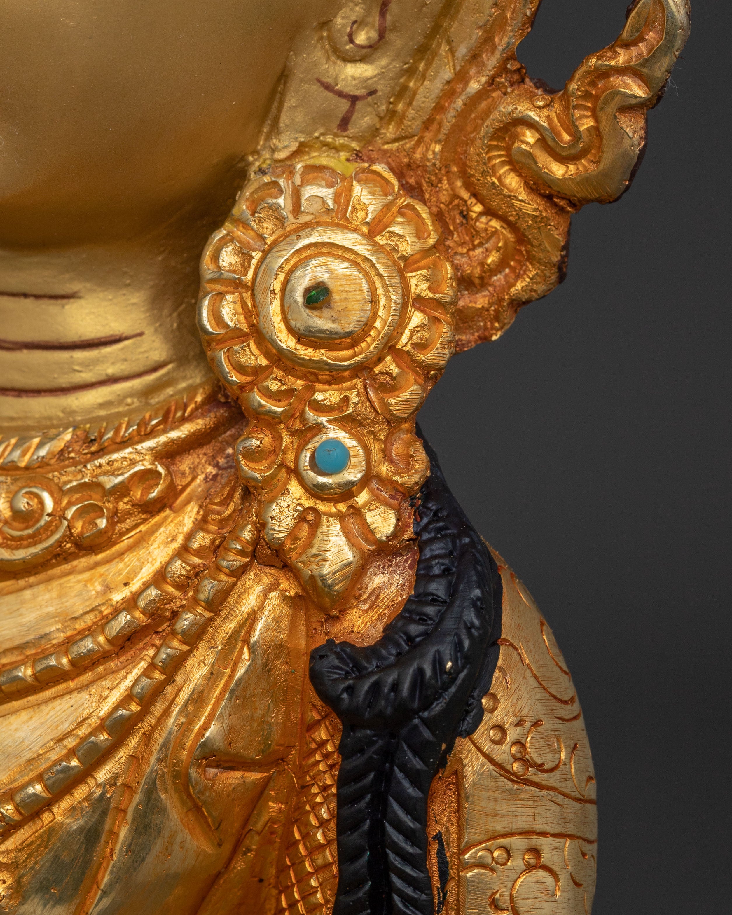 Handmade Amitayus Buddhist Statue | Meditation Decor