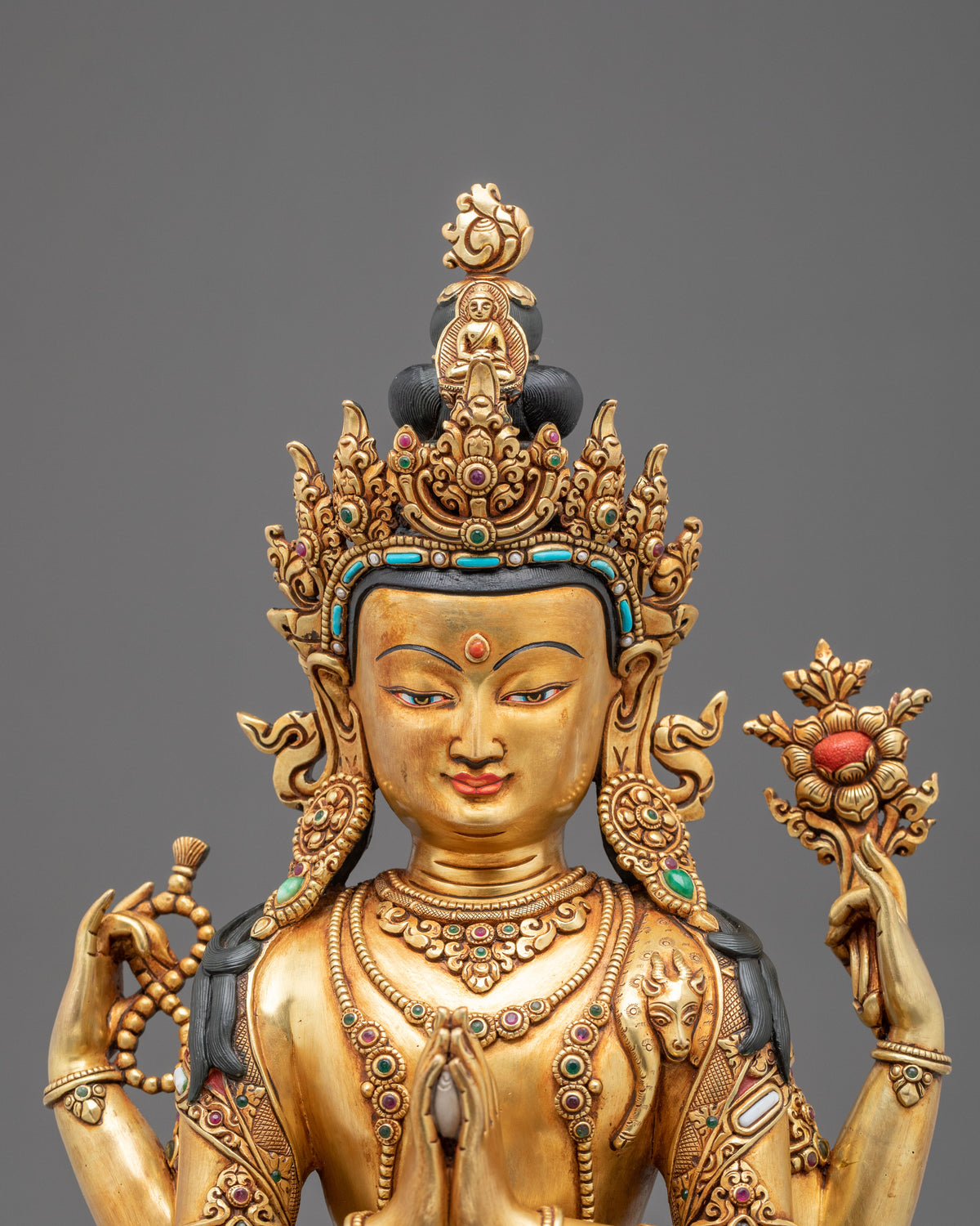 Chenrezig Statue | Lord of the Unwavering Gaze