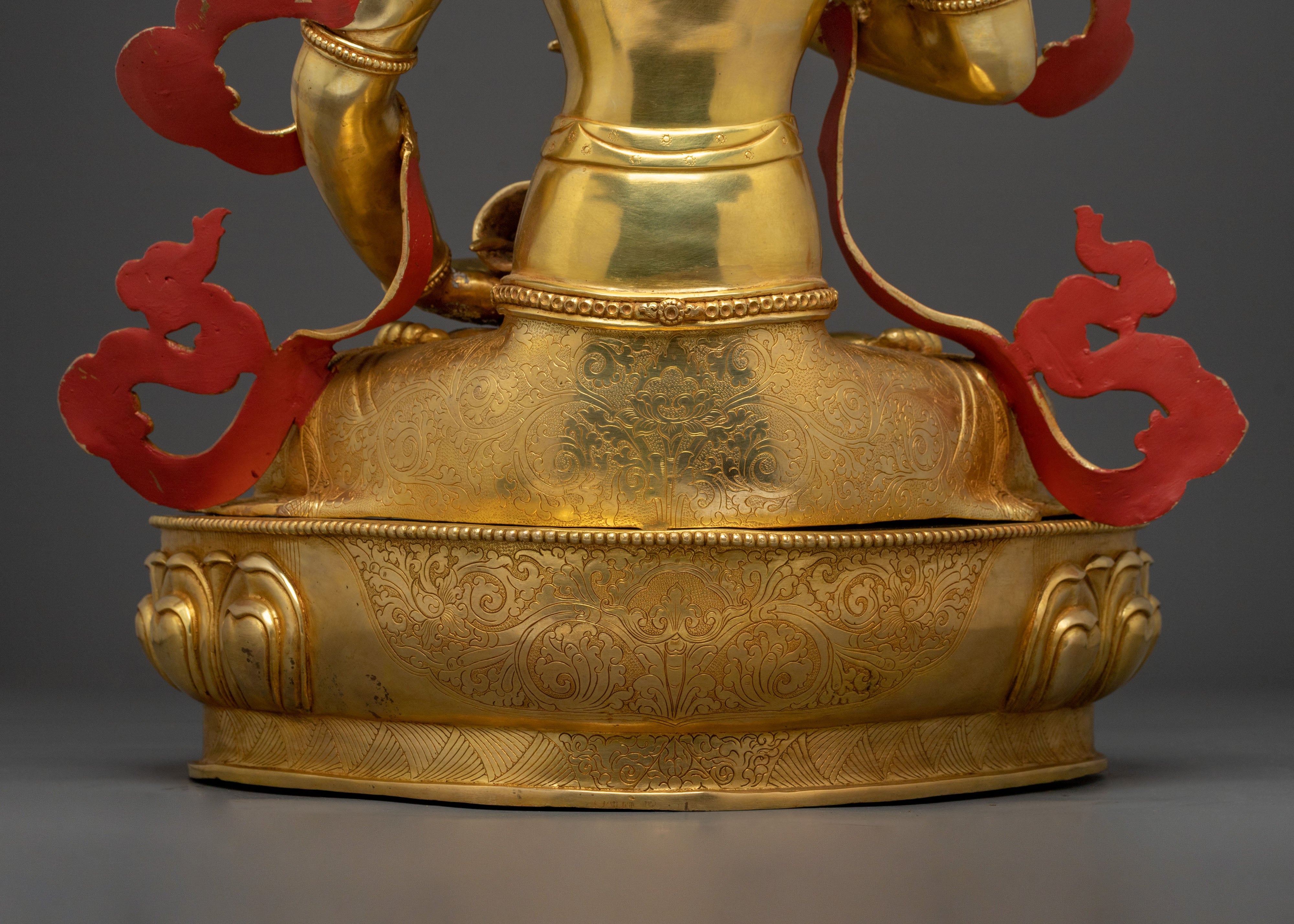 Handmade Vajrasattva Statue | Purification Deity