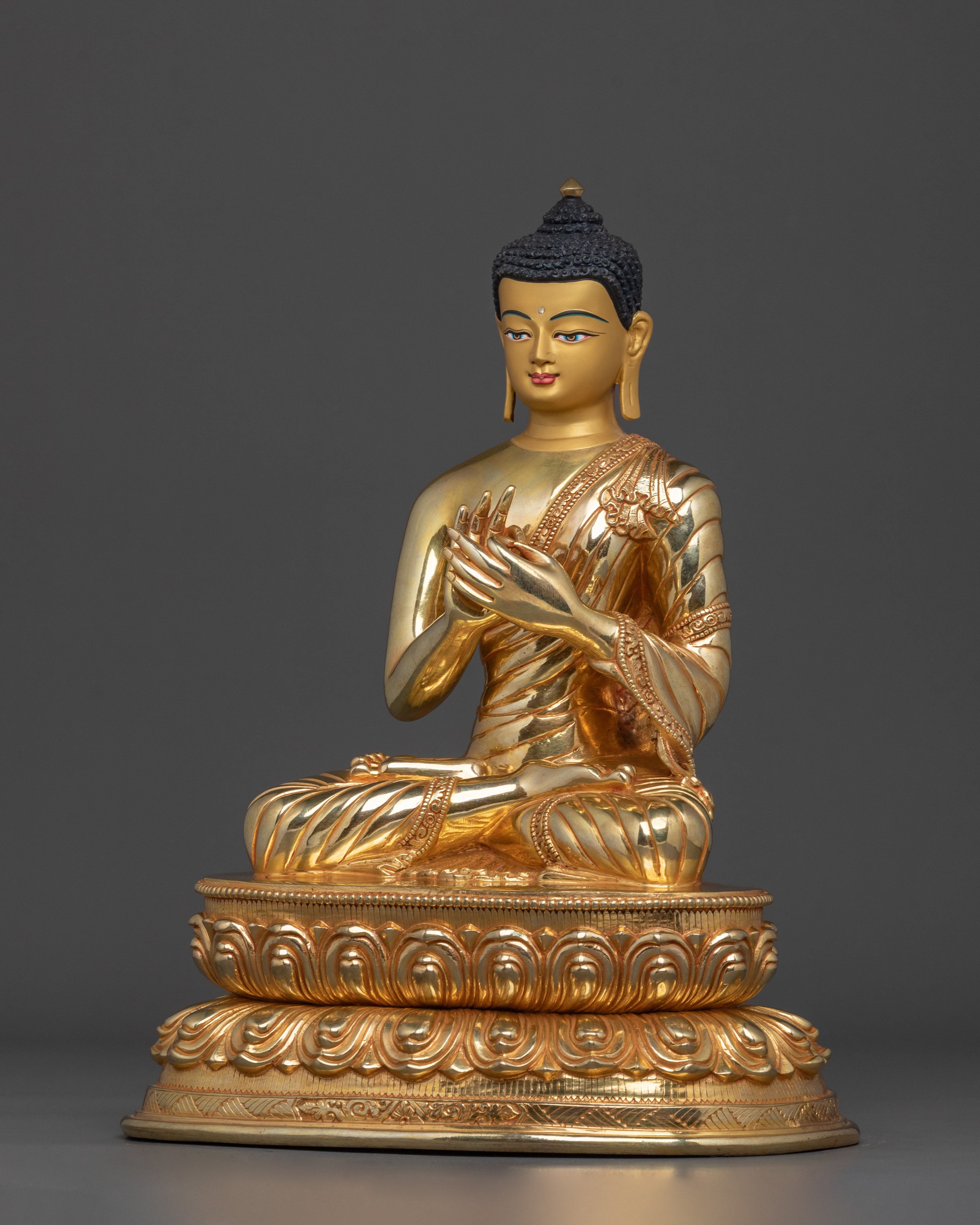 Handcrafted Vairocana Statue | Tibetan Buddhist Icon