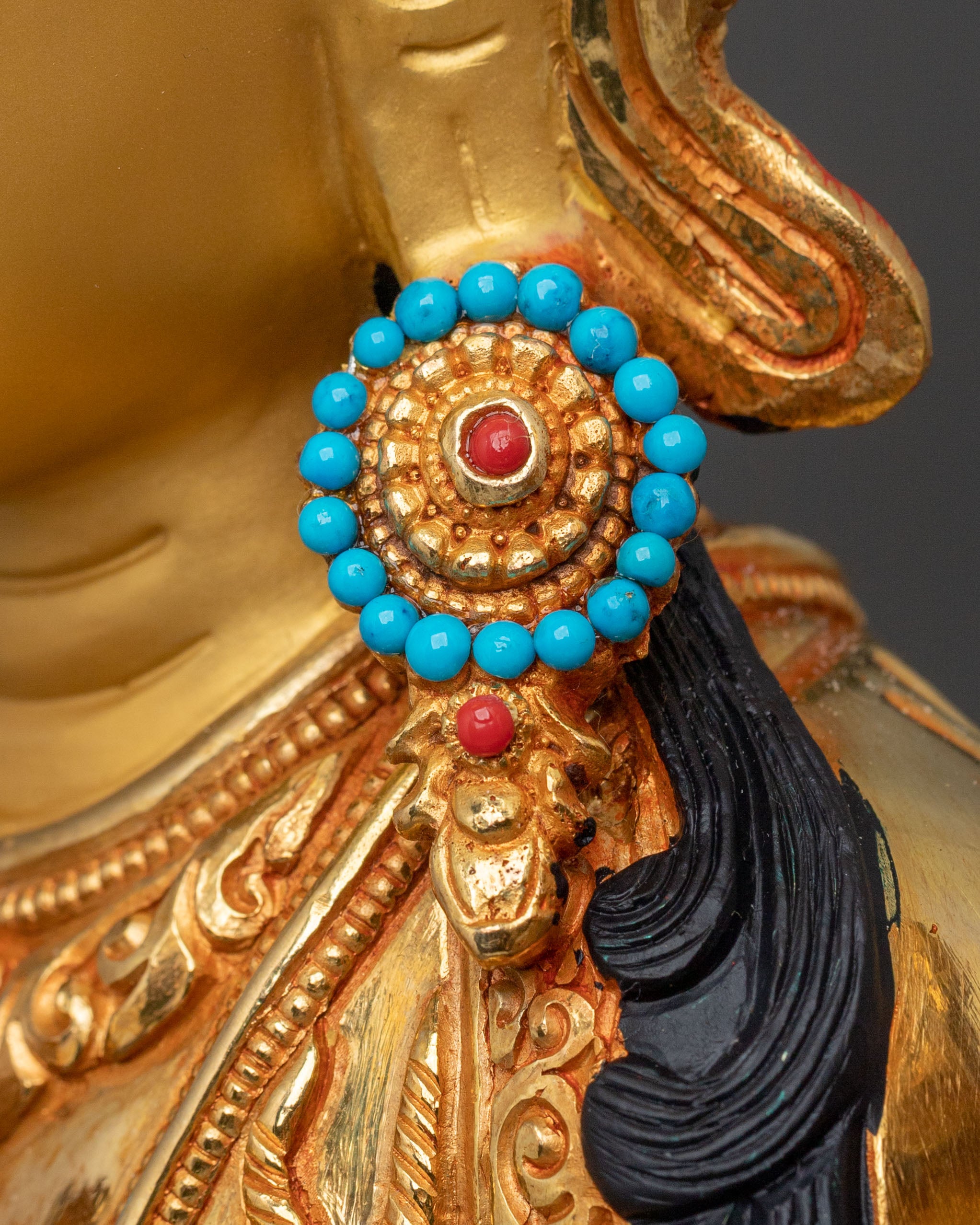 Himalayan Four Armed Chenrezig Statue | Home Decor