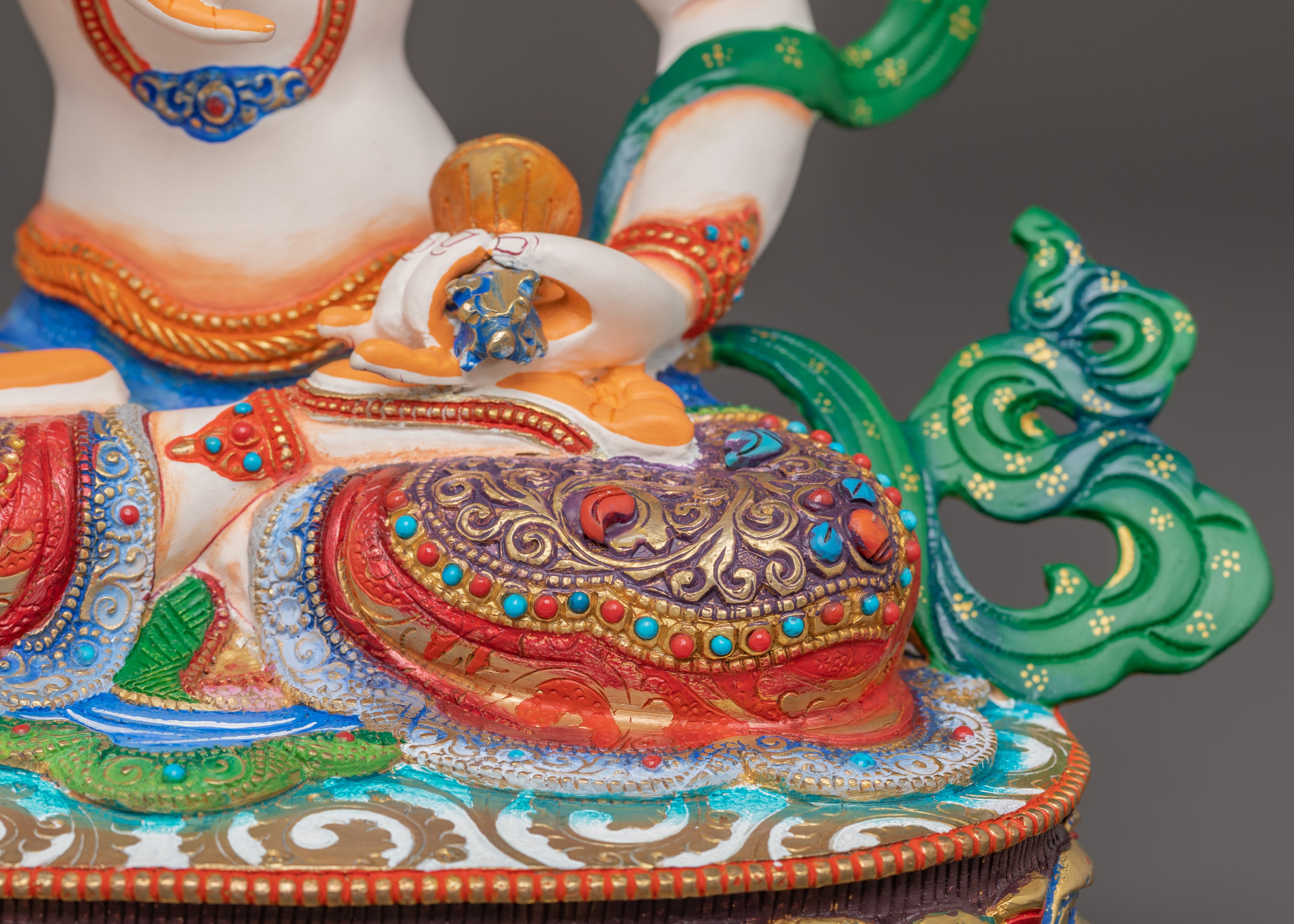 Sacred Vajrasattva Handcrafted Statue | Buddhist Purification Deity