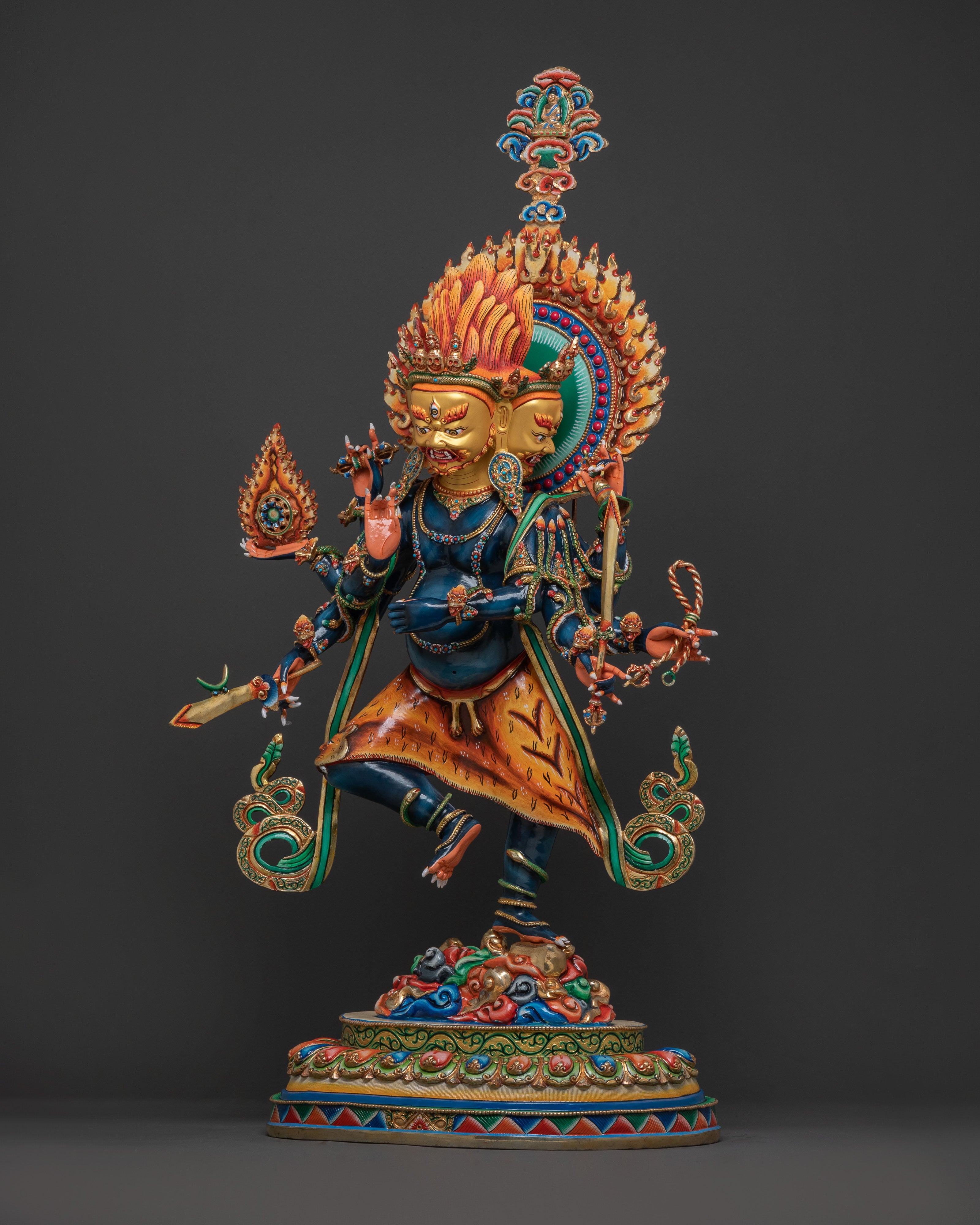 Guardian Ucchusma Statue | Spiritual Altar Decor