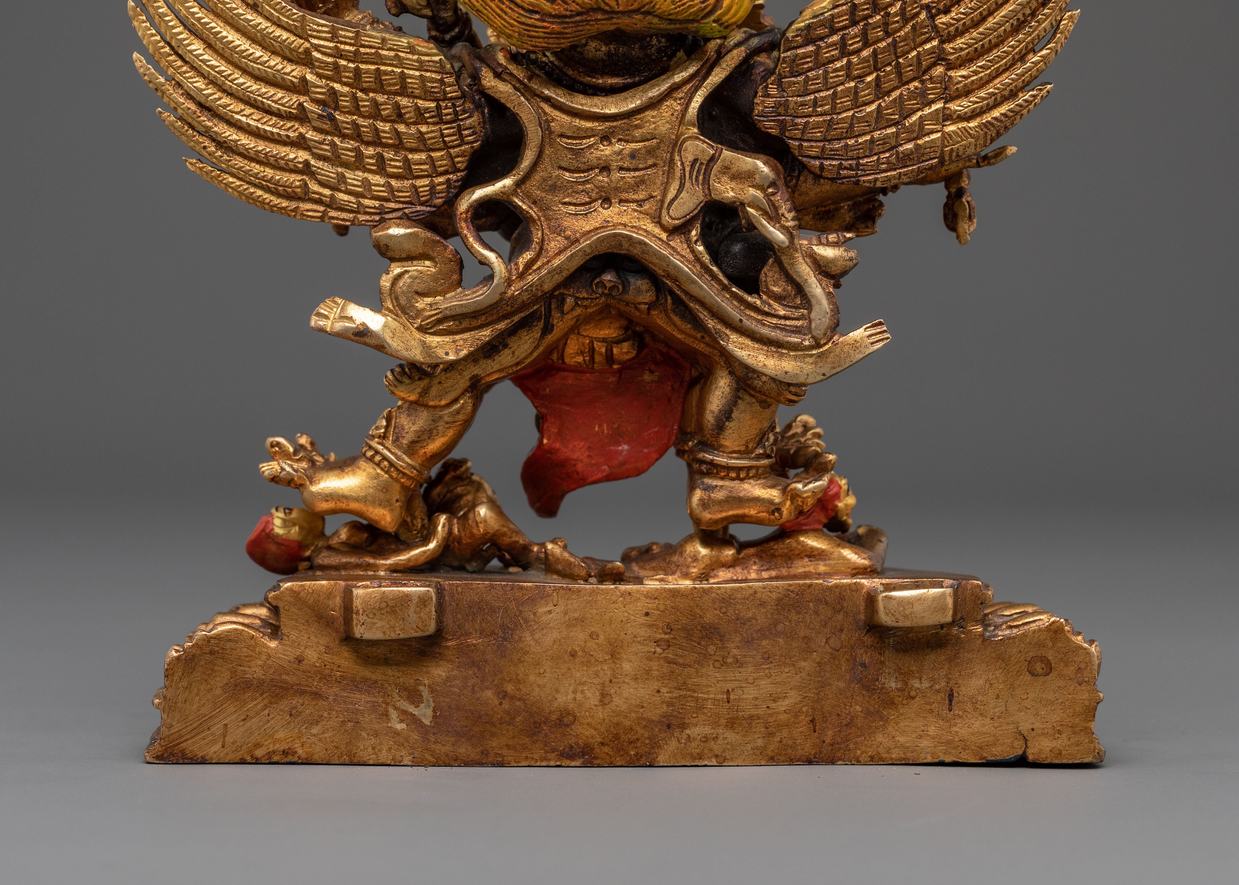 Hayagriva Spiritual Statue | 24K Gold Gilded Icon