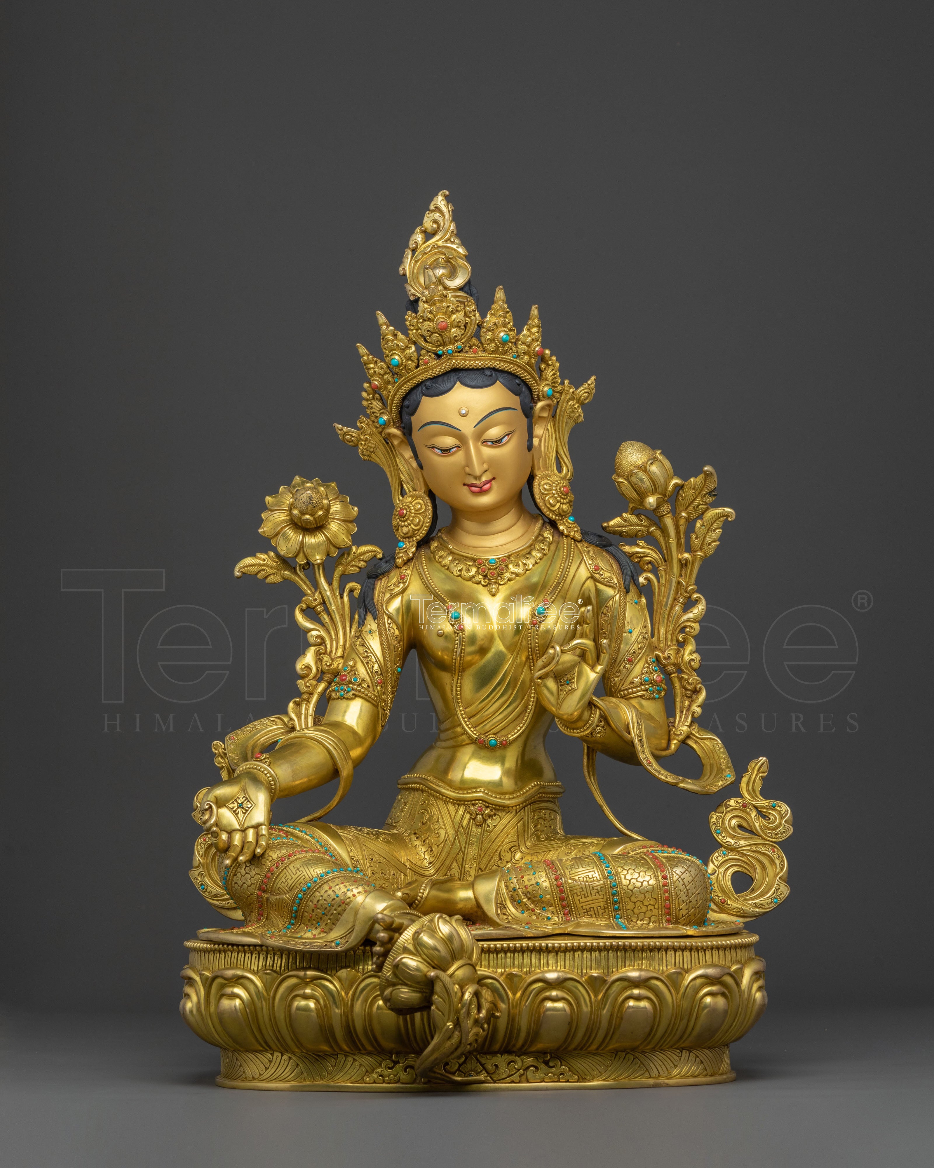 Green Tara Statue 
