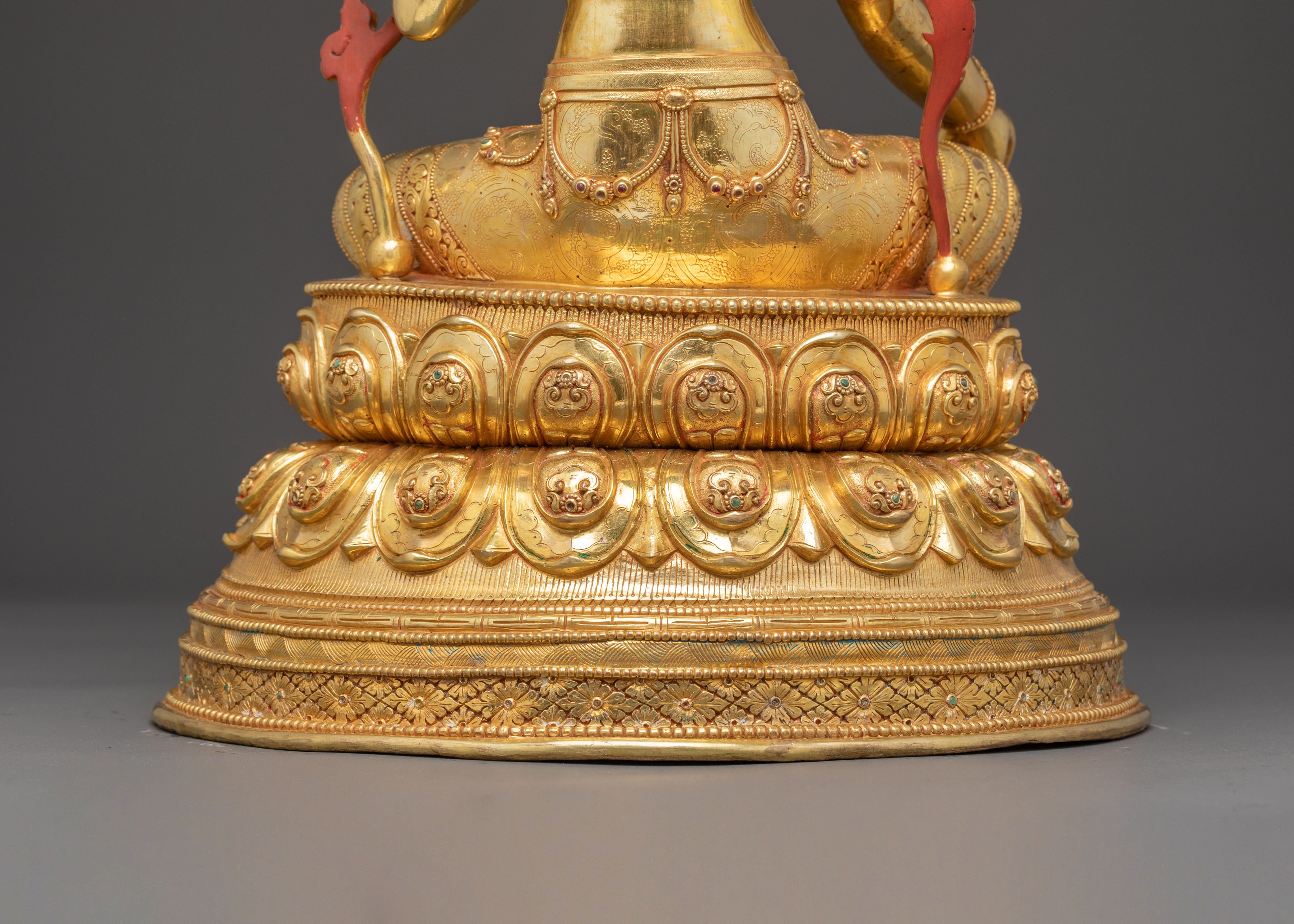 Green Tara Statue: Love and Compassion Deity | Female Bodhisattva