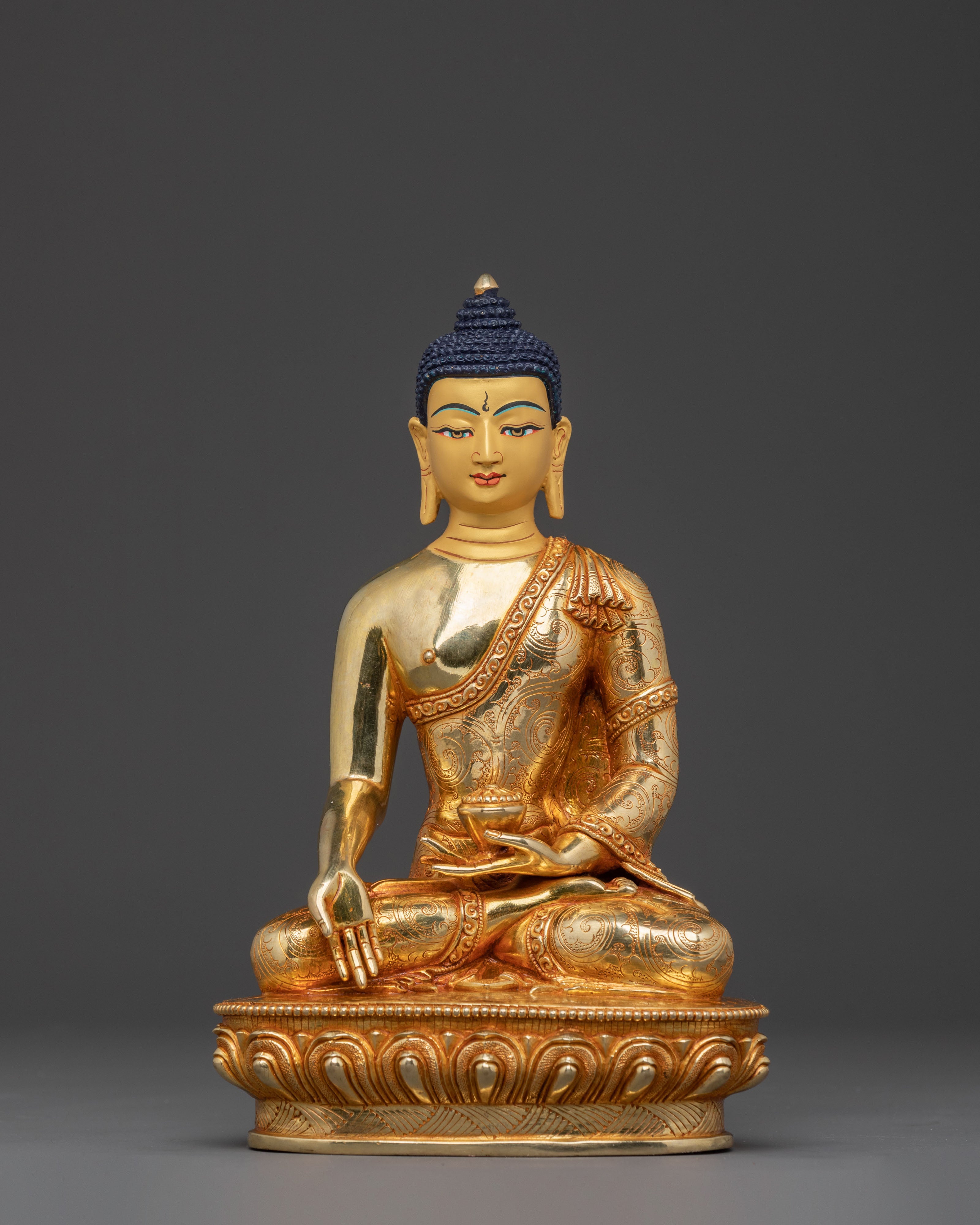 Five Dhyani Buddha Divine Statue Set | Altar Decor