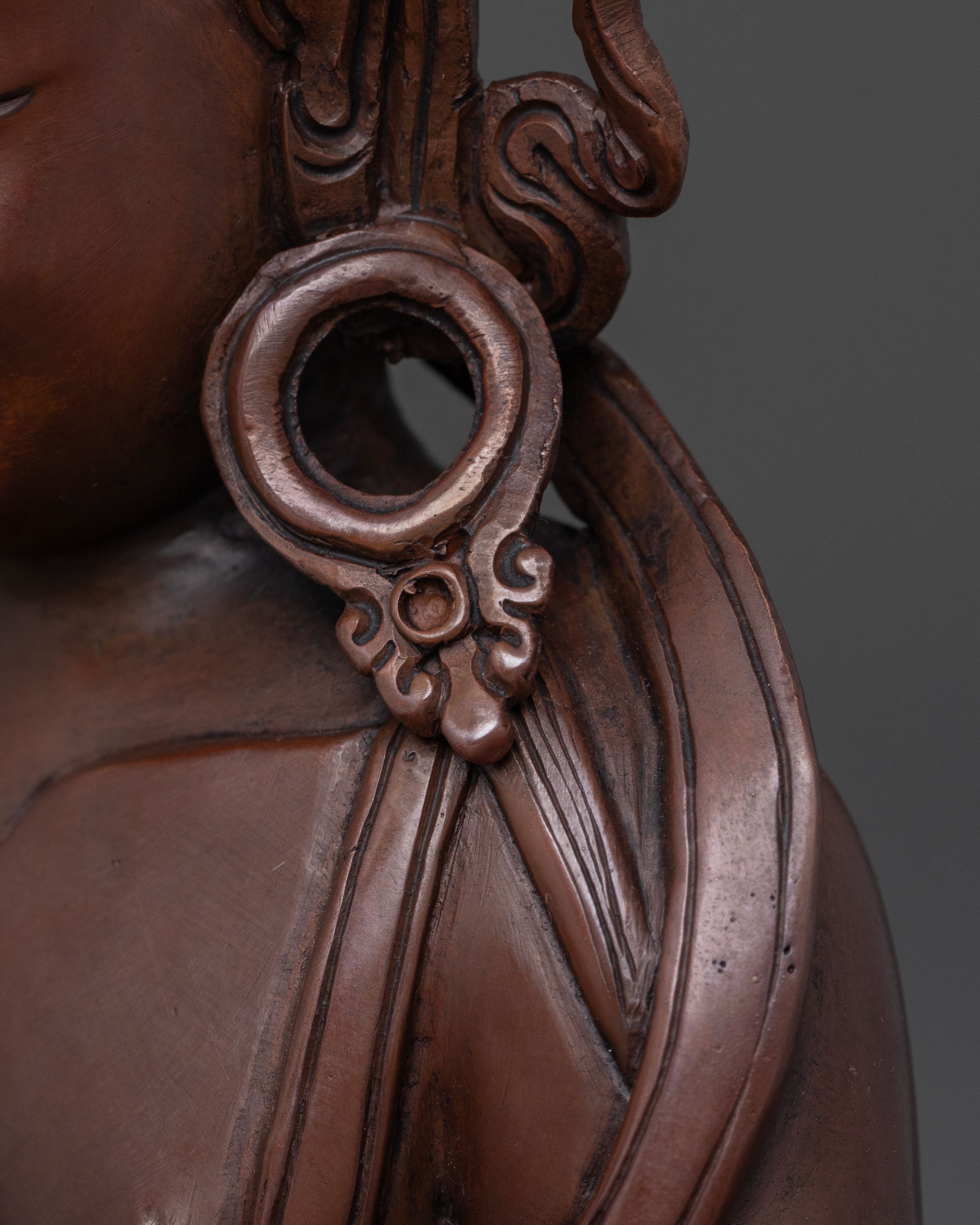 Handcrafted Naropa and Tilopa Statue Set | Sacred Lineage Masters Art