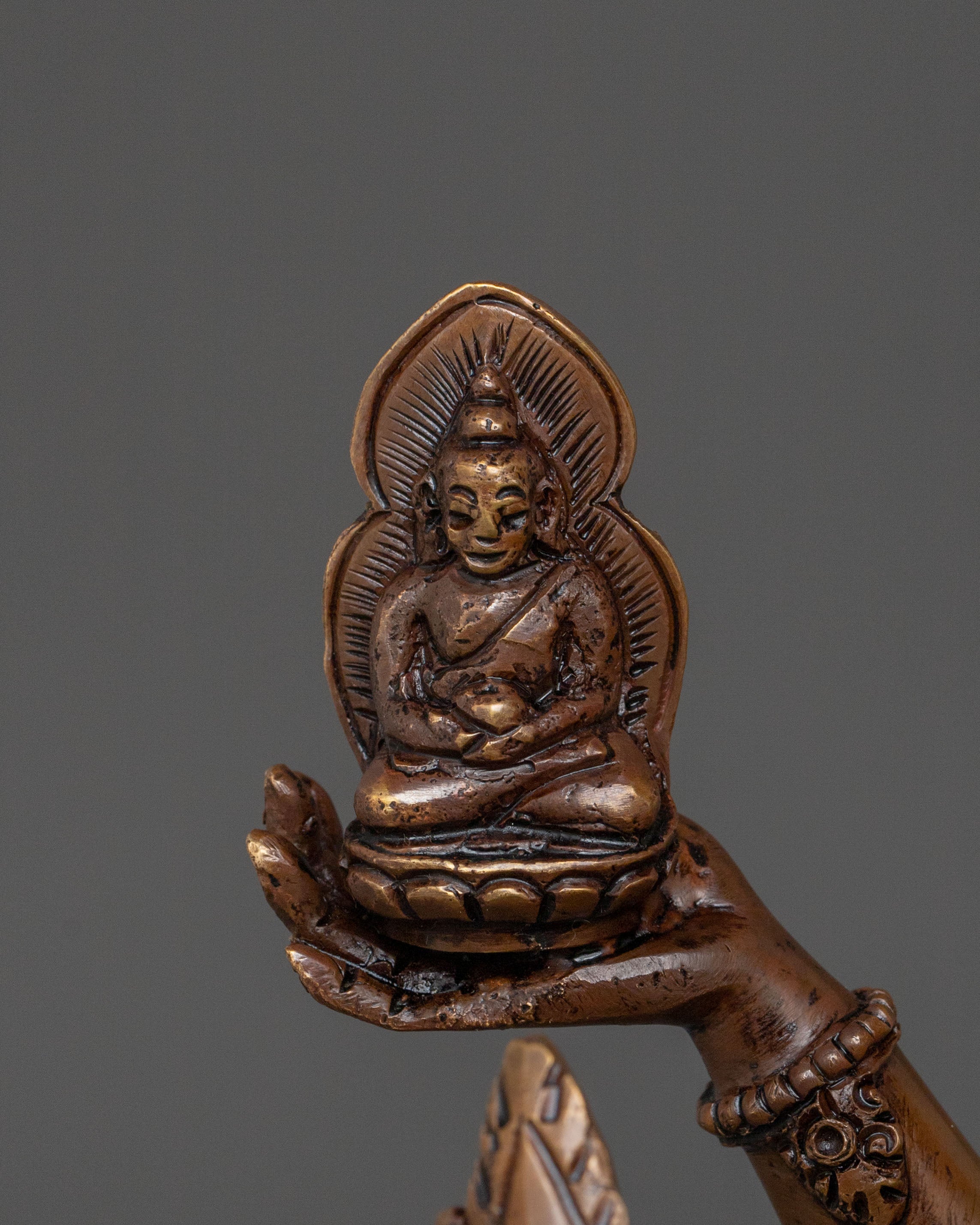 Namgyalma Oxidized Copper Statue | Home Decor
