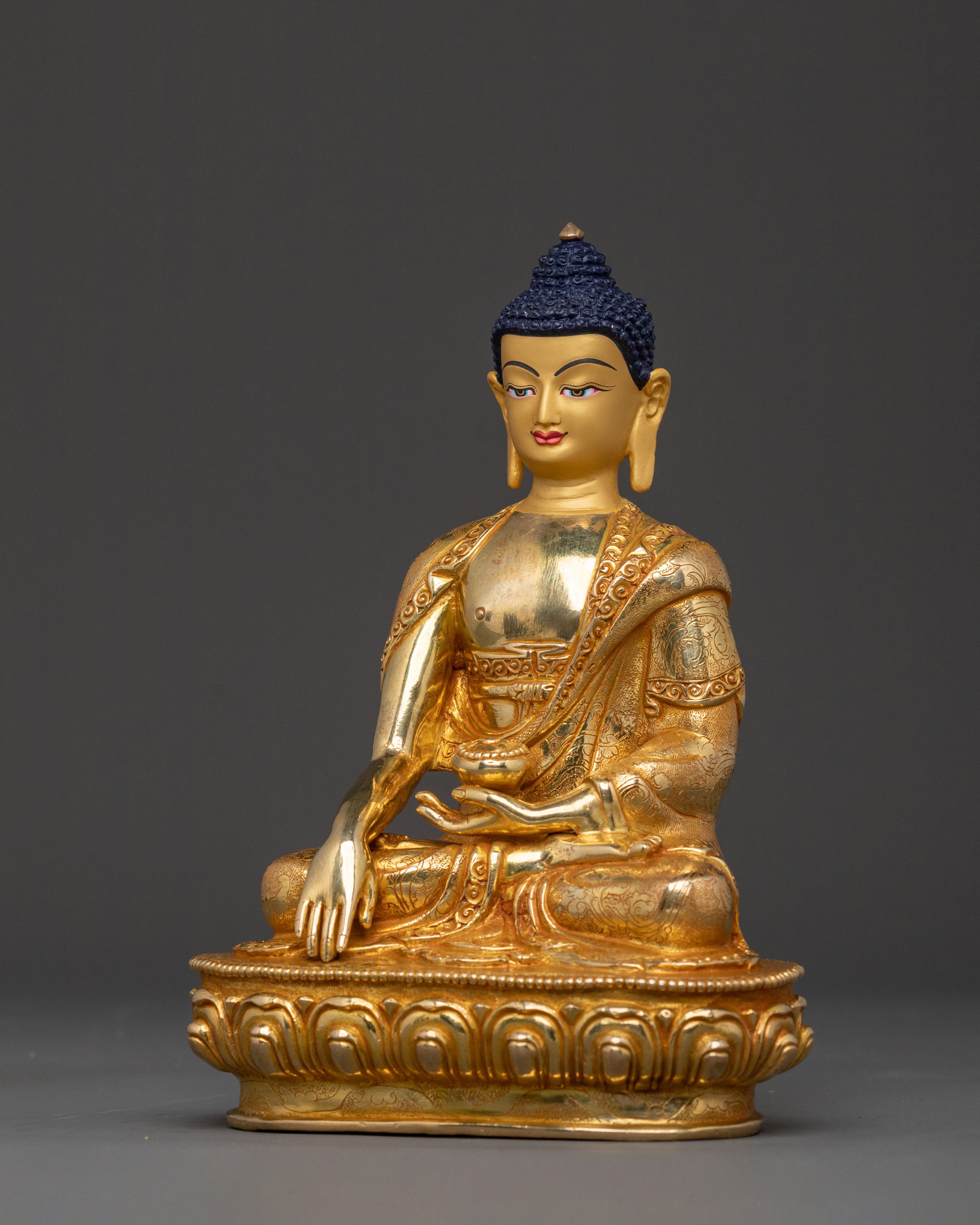 Handcrafted Statue of Shakyamuni Buddha | Spiritual  Figurine