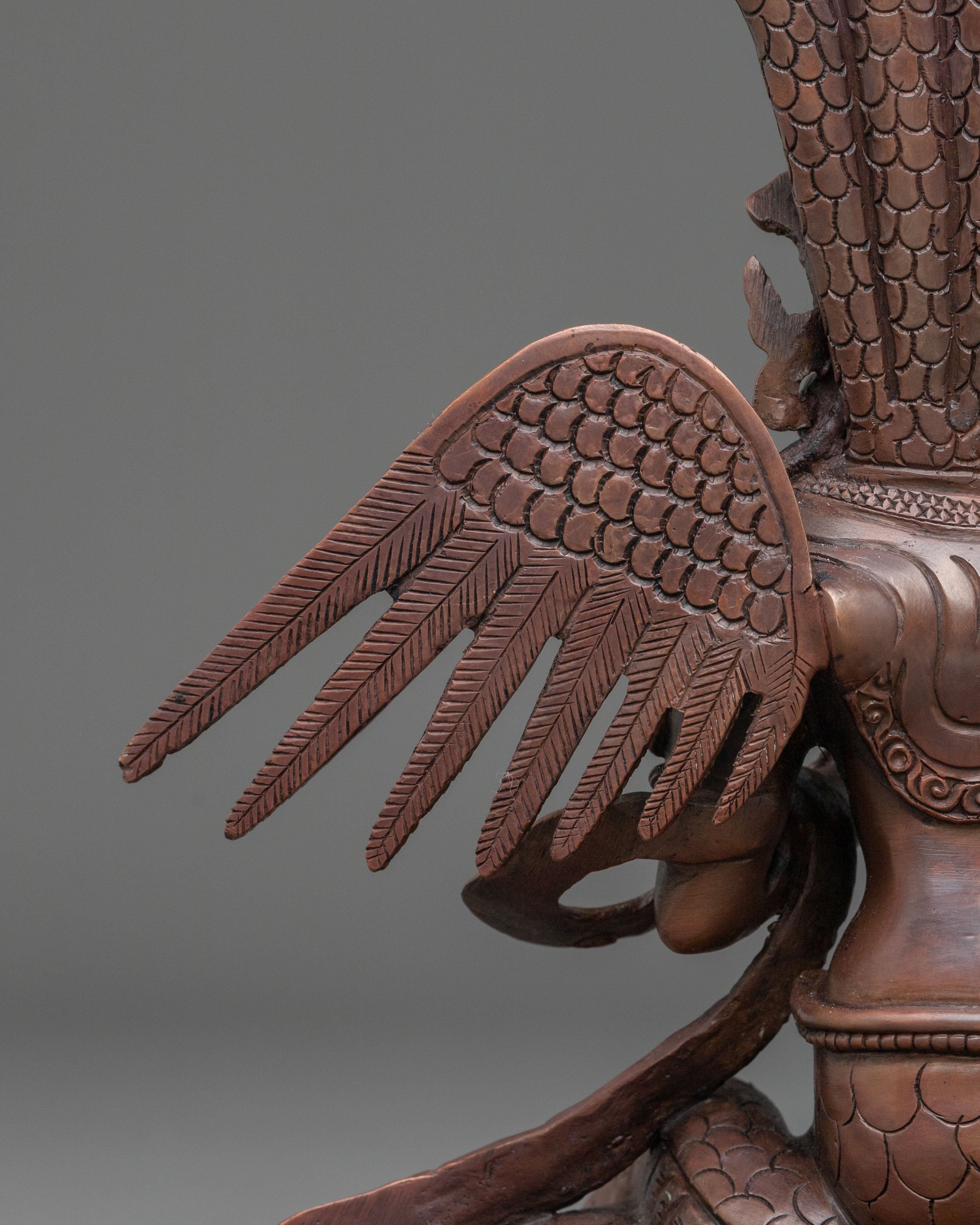Handmade Nagkanya Sculpture: Serpent Goddess of Protection and Wisdom