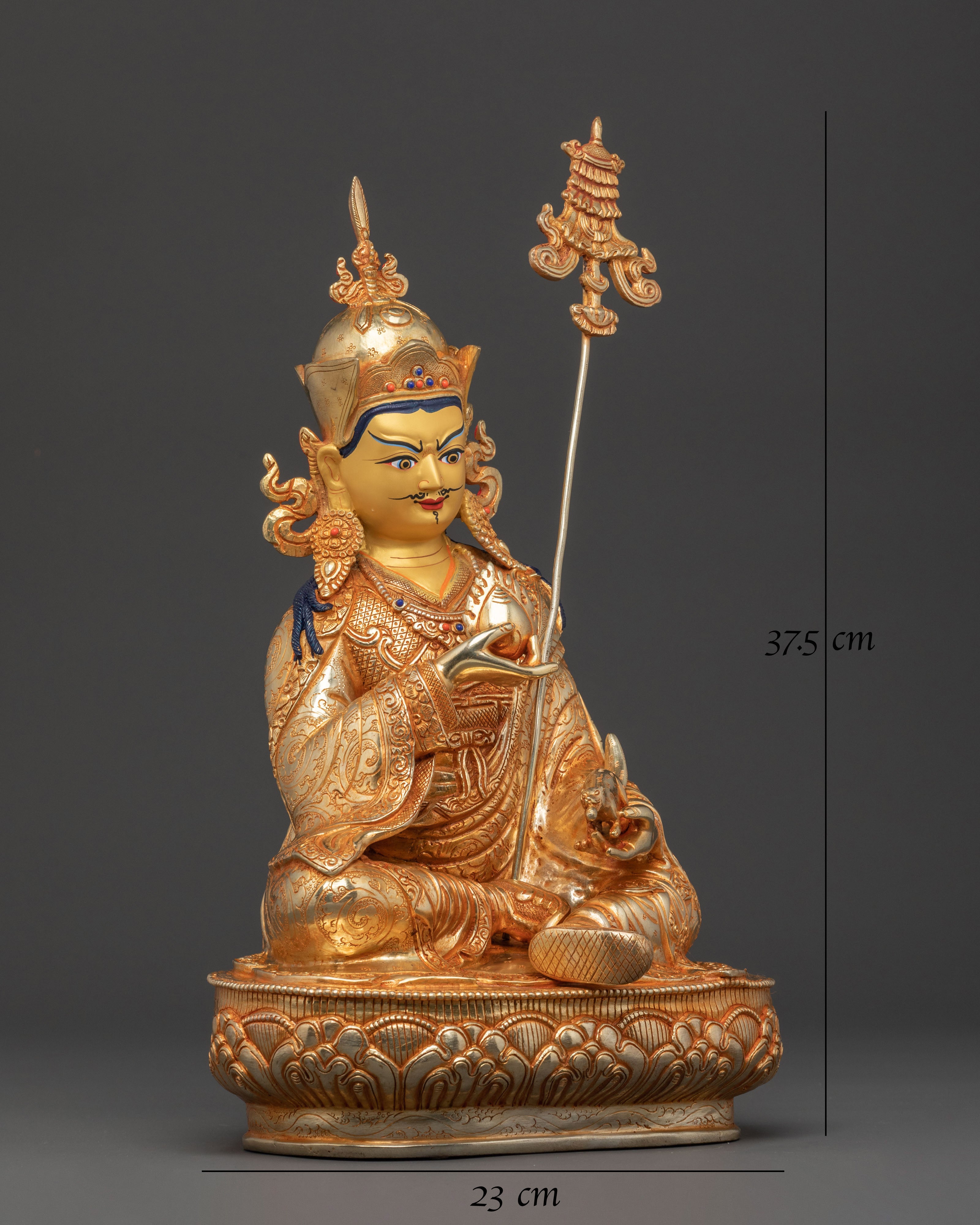 Guru Norla Wisdom Statue | Tibetan Ritual Decor