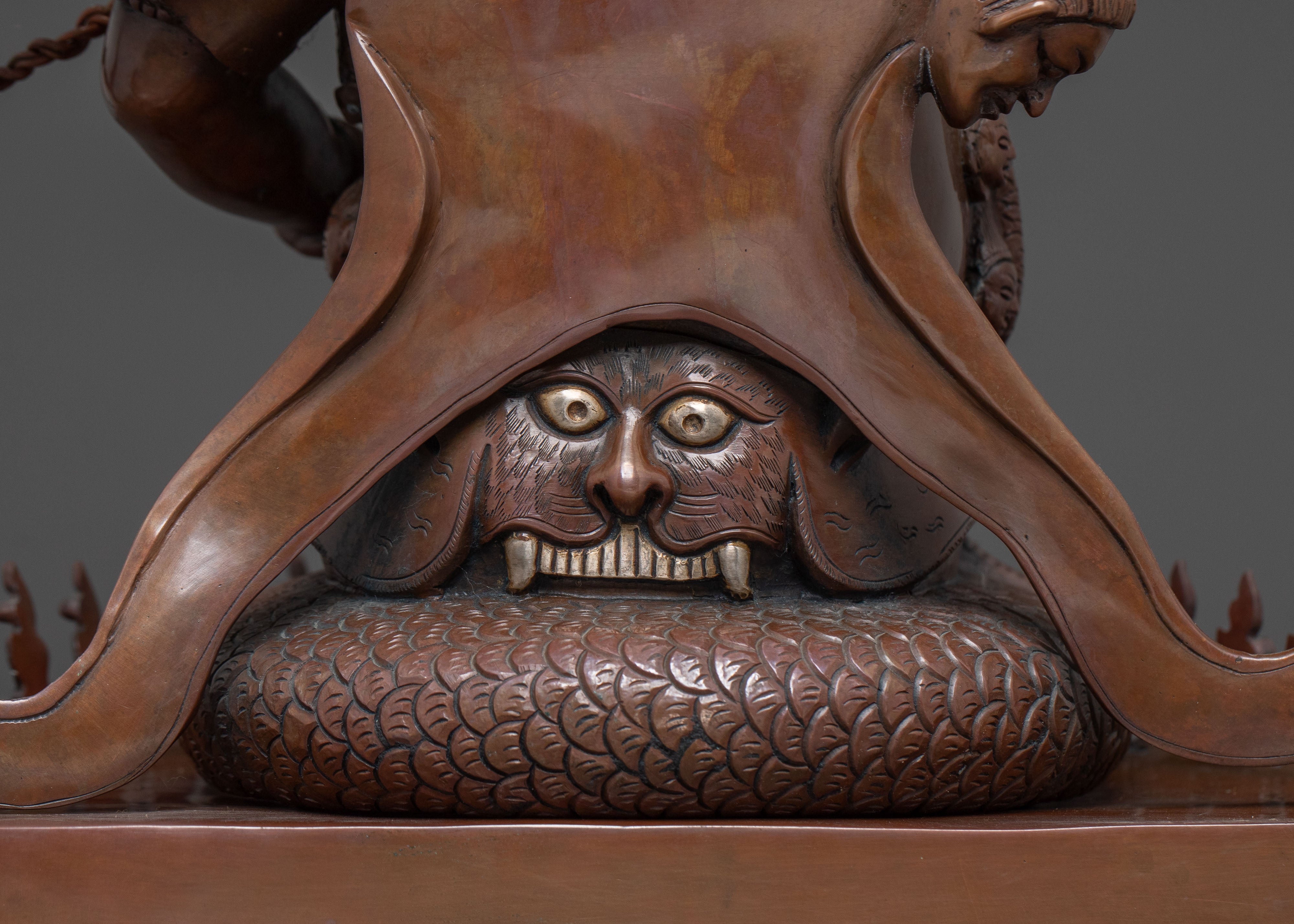 Nyingma protector Rahula Statue | Worldly Protector