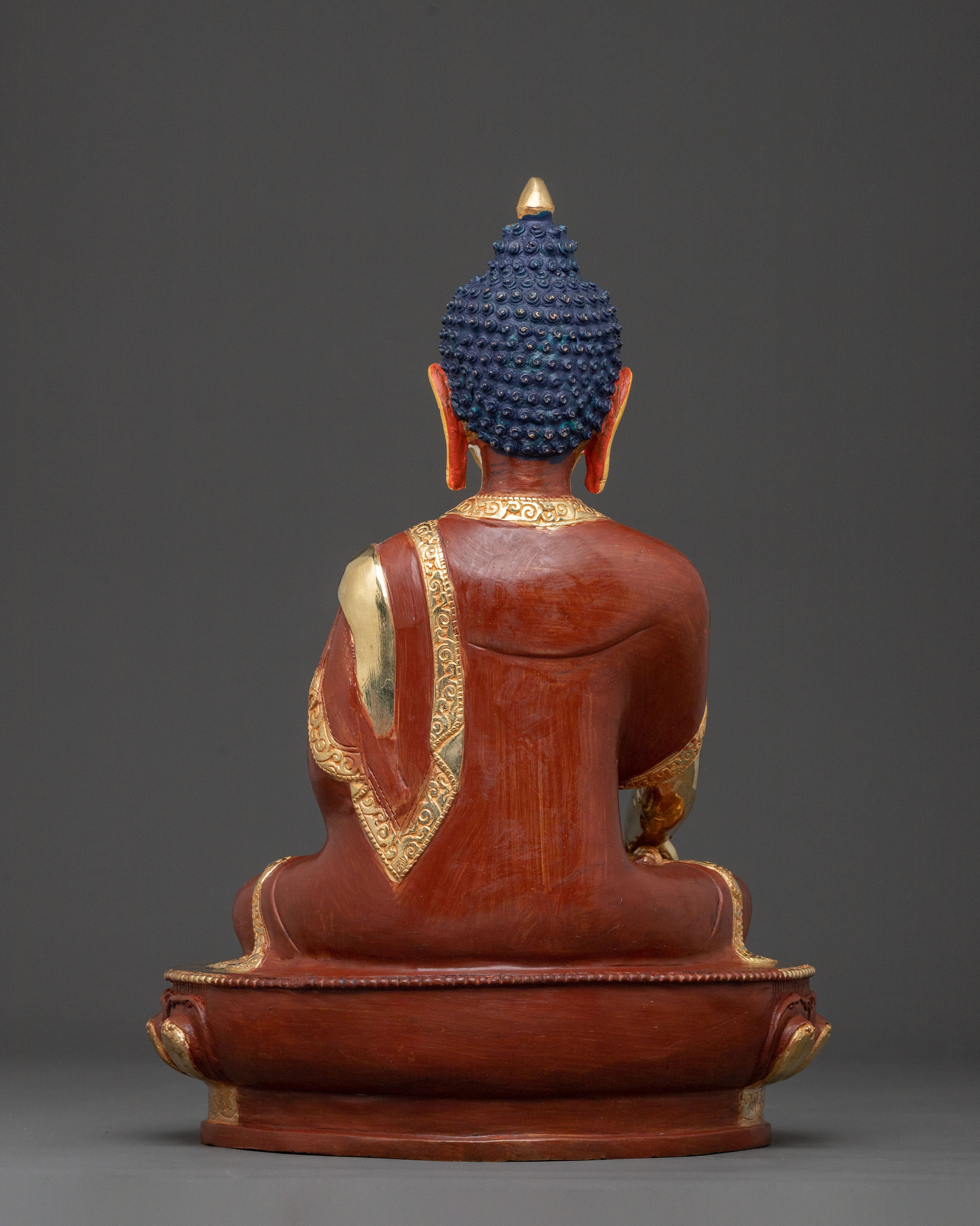 Gautama Buddha Golden Statue |  Sacred Meditation & Altar Decor