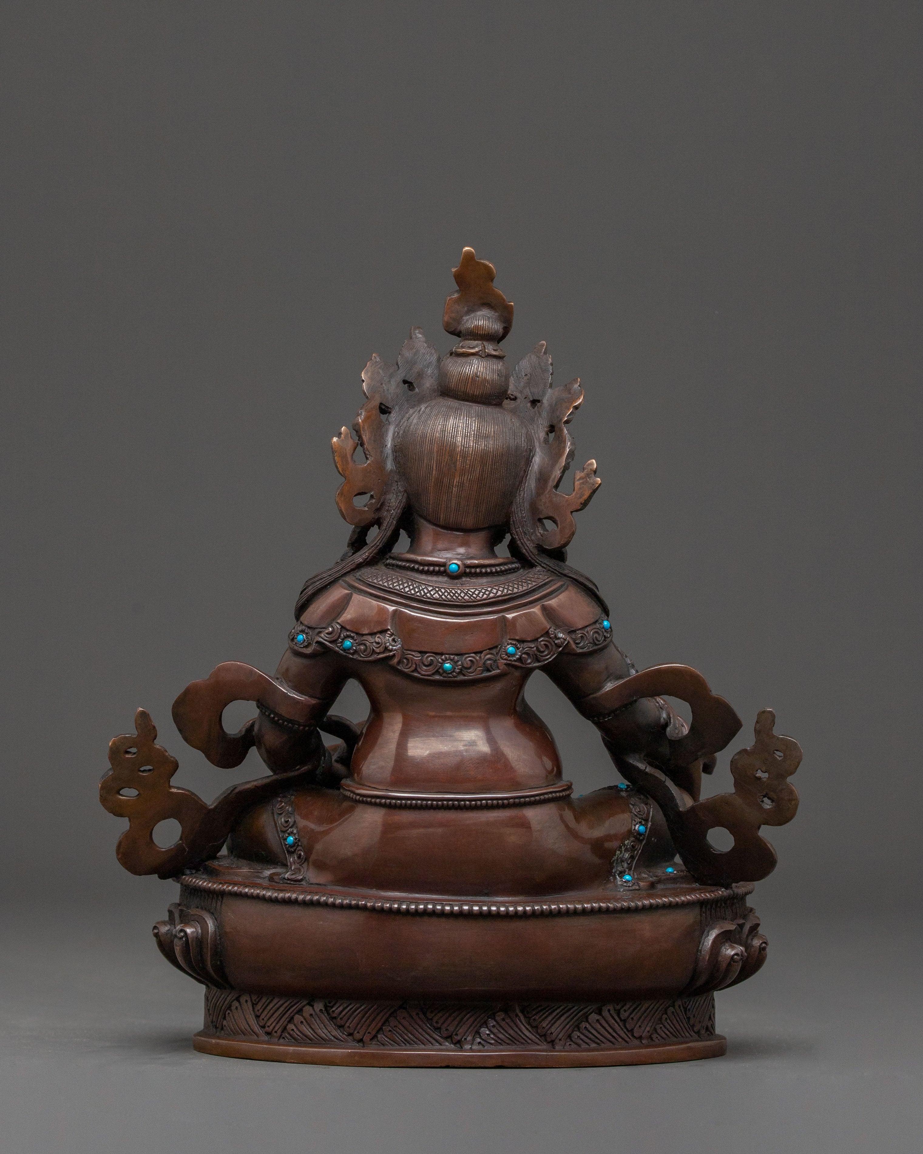 Protector Dzambhala Spiritual Statue for Prosperity