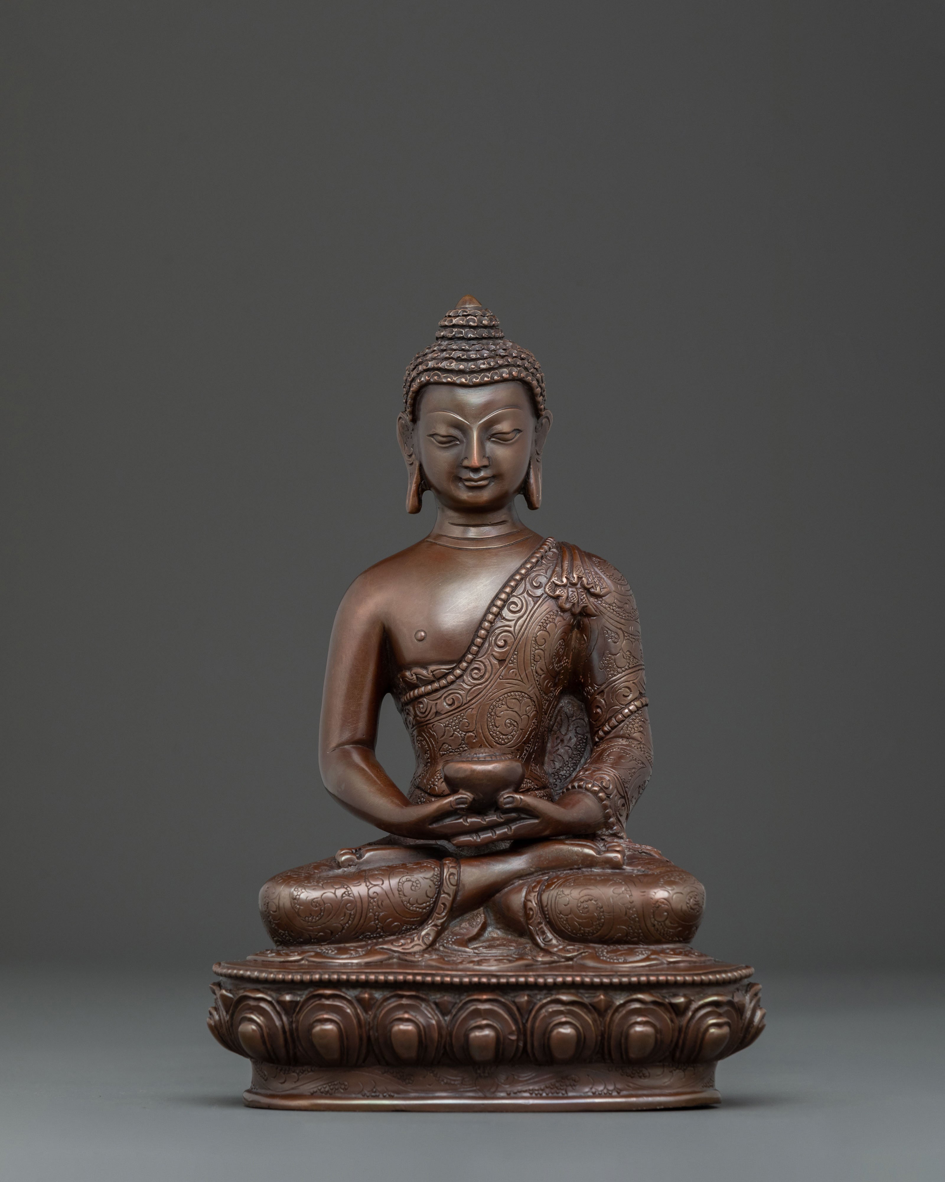 Traditional Statue of Amitabha Buddha | Buddhist Altar Decor