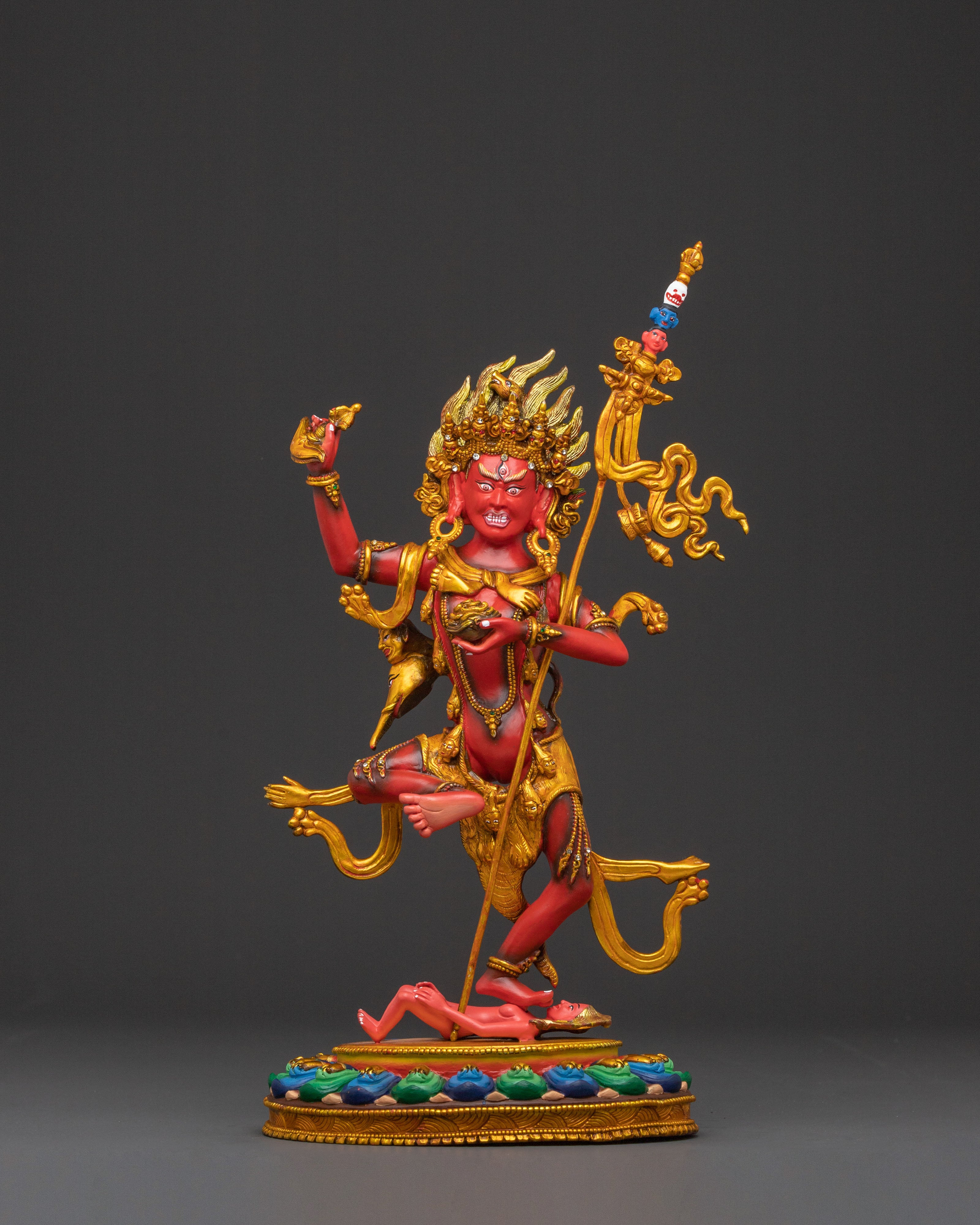 Guardian Troma Nagmo Spiritual Statue for Decor