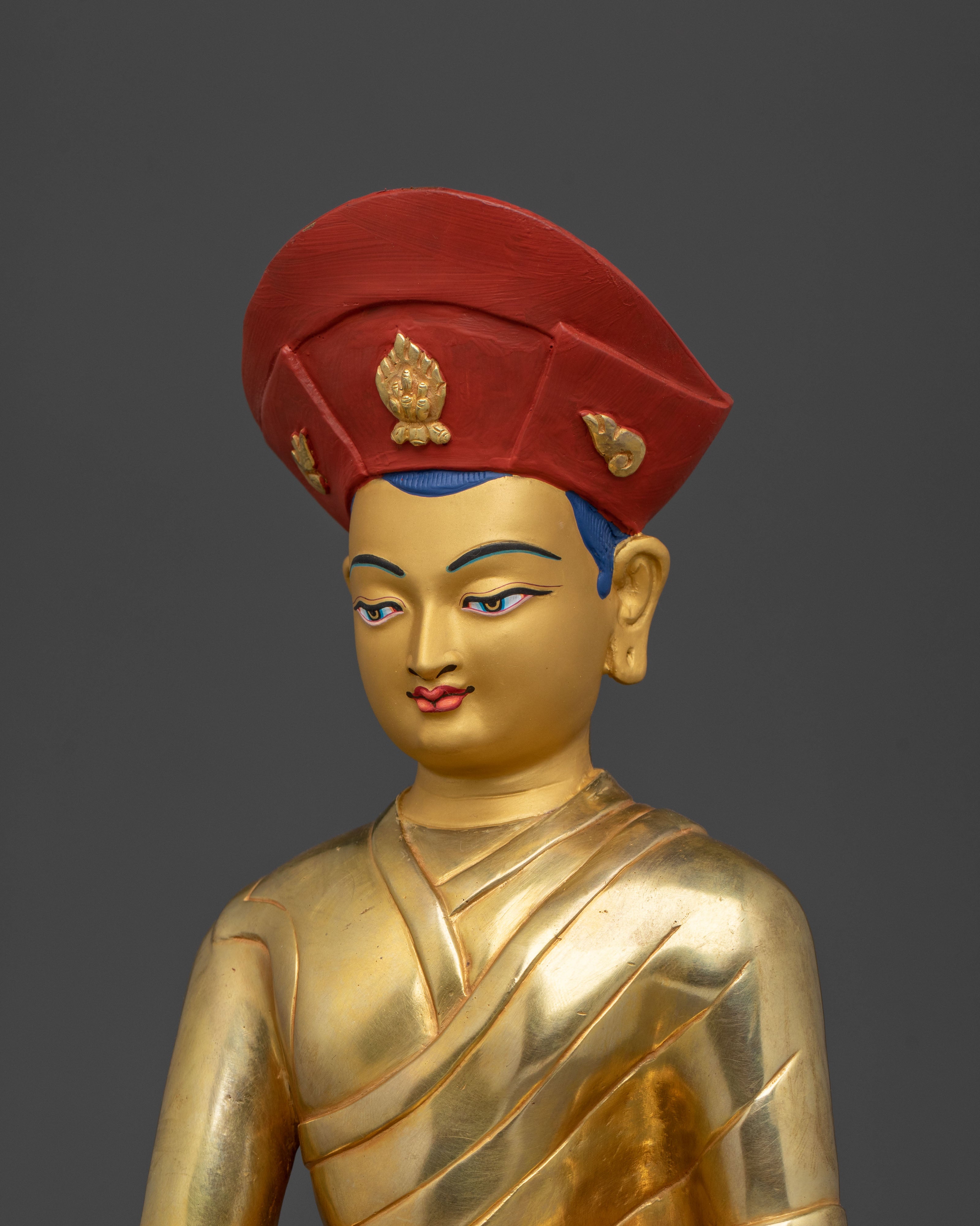 Sacred Jigten Sumgon Lineage Master Statue | Altar Sculpture