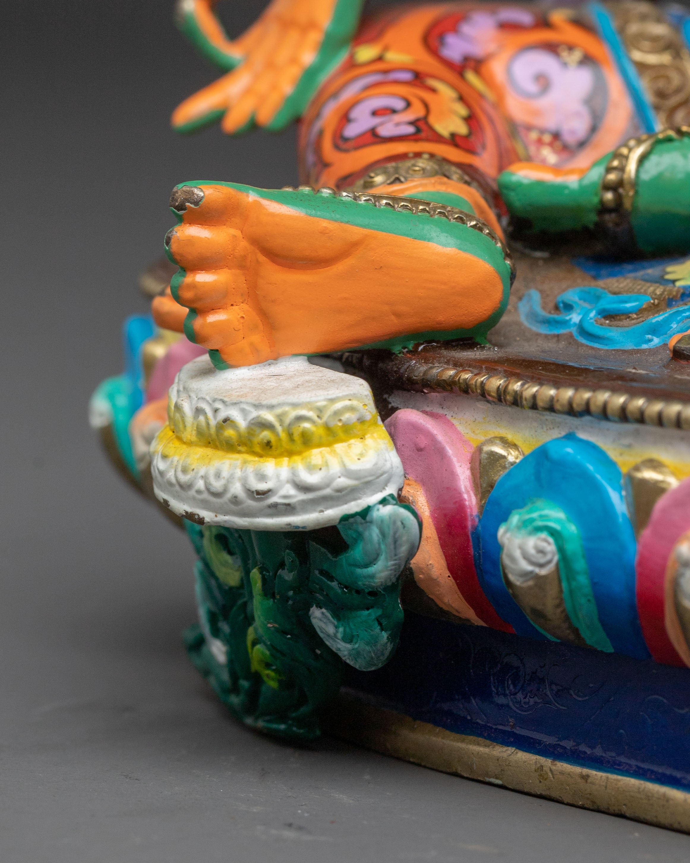 Green Tara Swift Compassion Statue | Hand-Gilded Copper