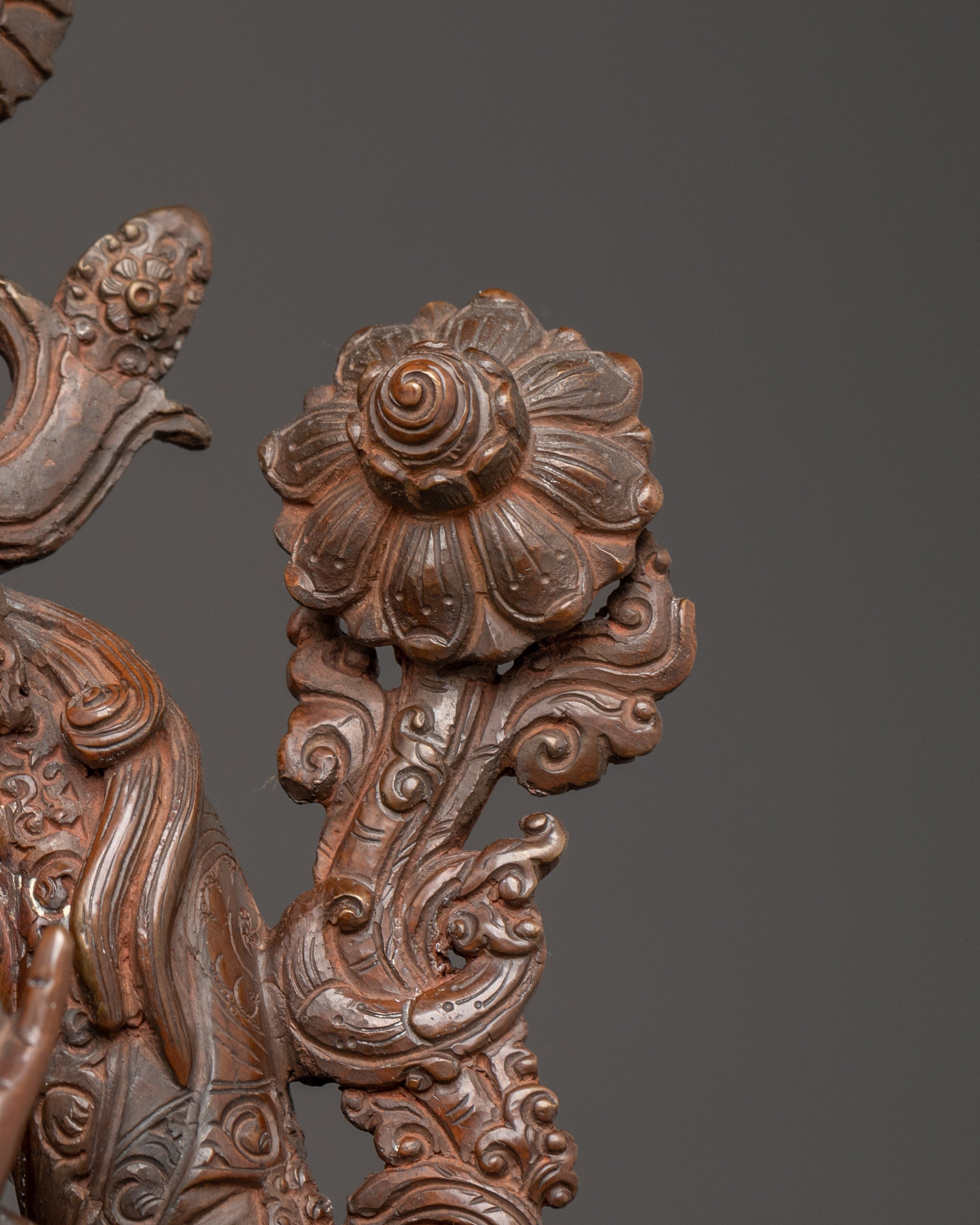 Shyama Tara | Oxidized Copper Sculpture