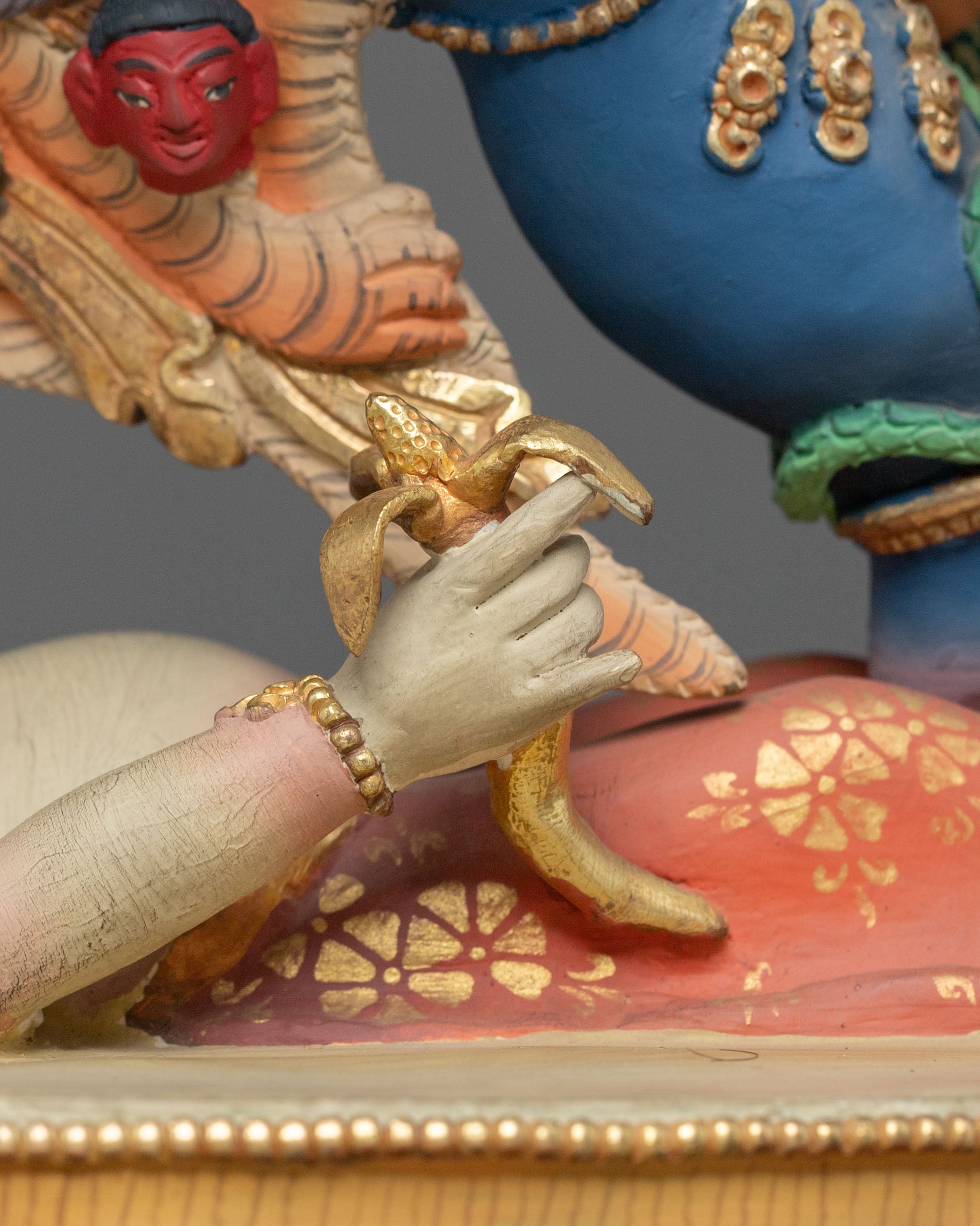 Six Armed Mahakala Spiritual Figurine | Home Decor