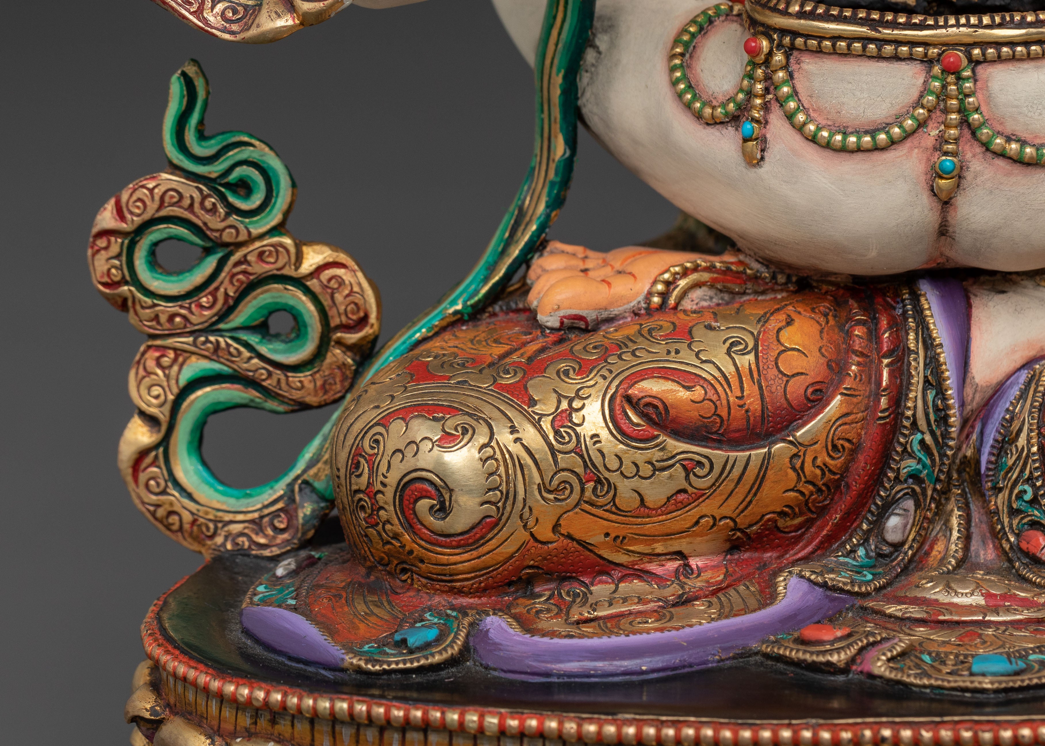 Vajrasattva Statue with Vajragarvi | Sacred Union