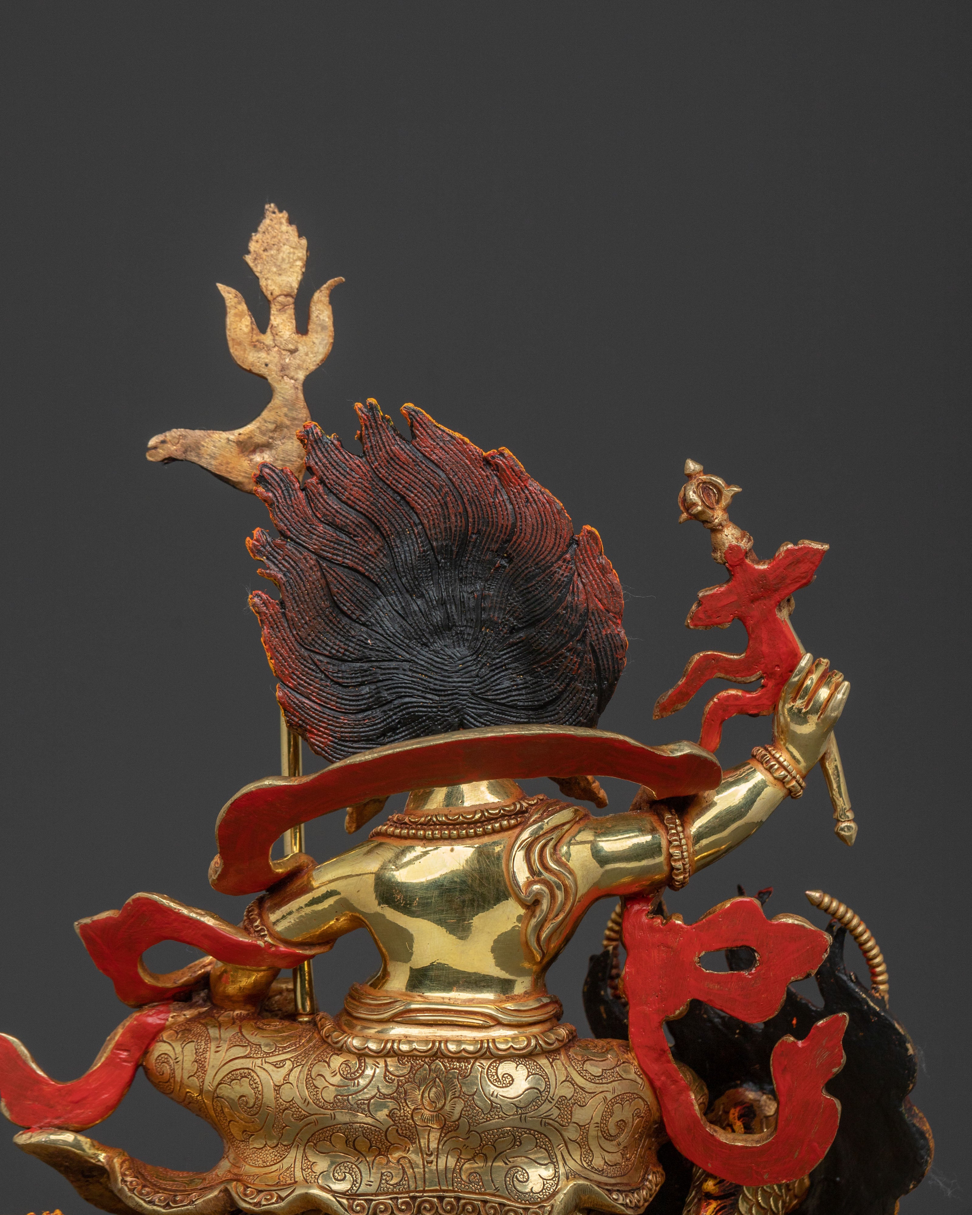 White Dzambhala Sacred Statue | Wealth God
