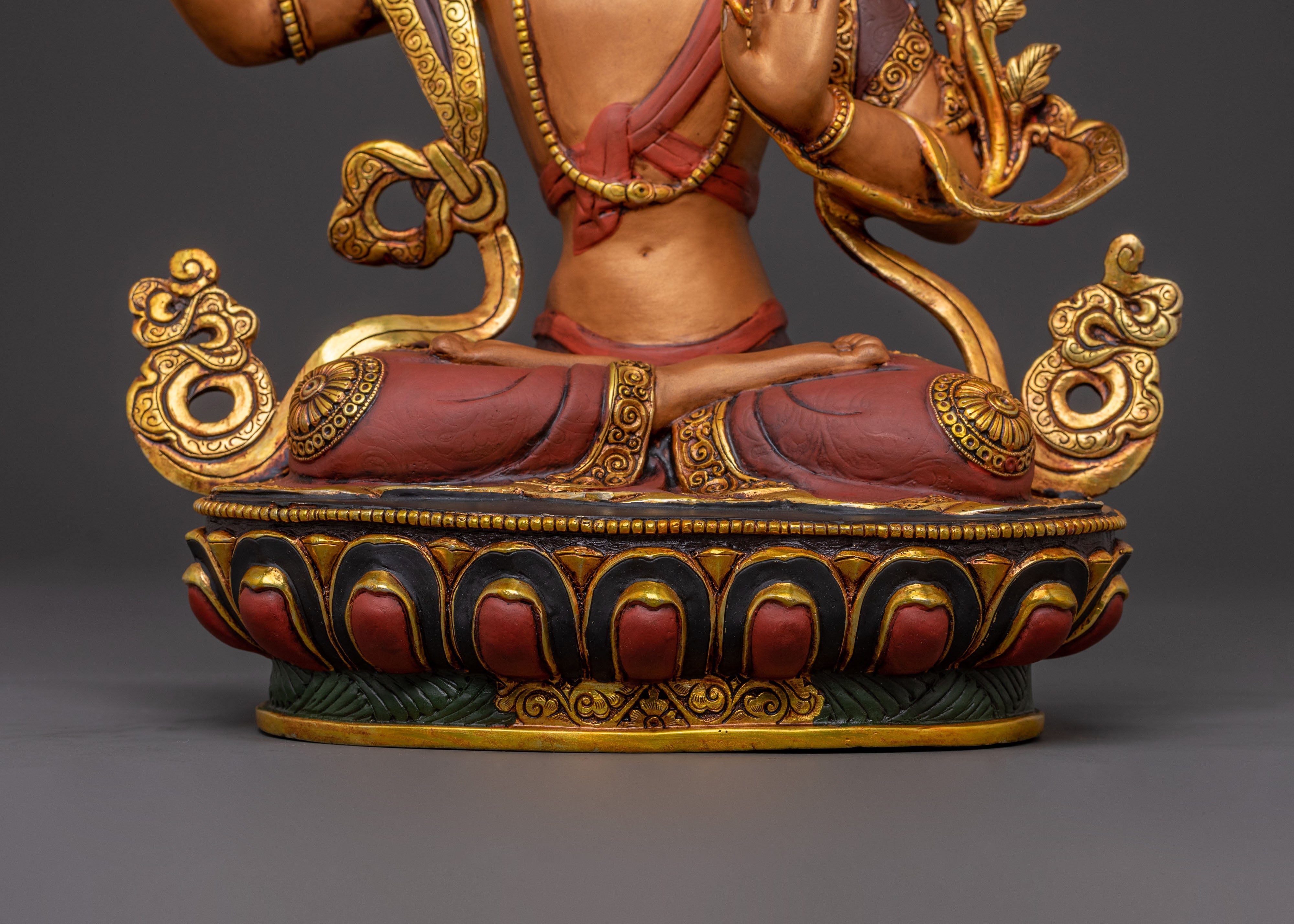 Manjushri Wisdom Statue | Figure for Rituals