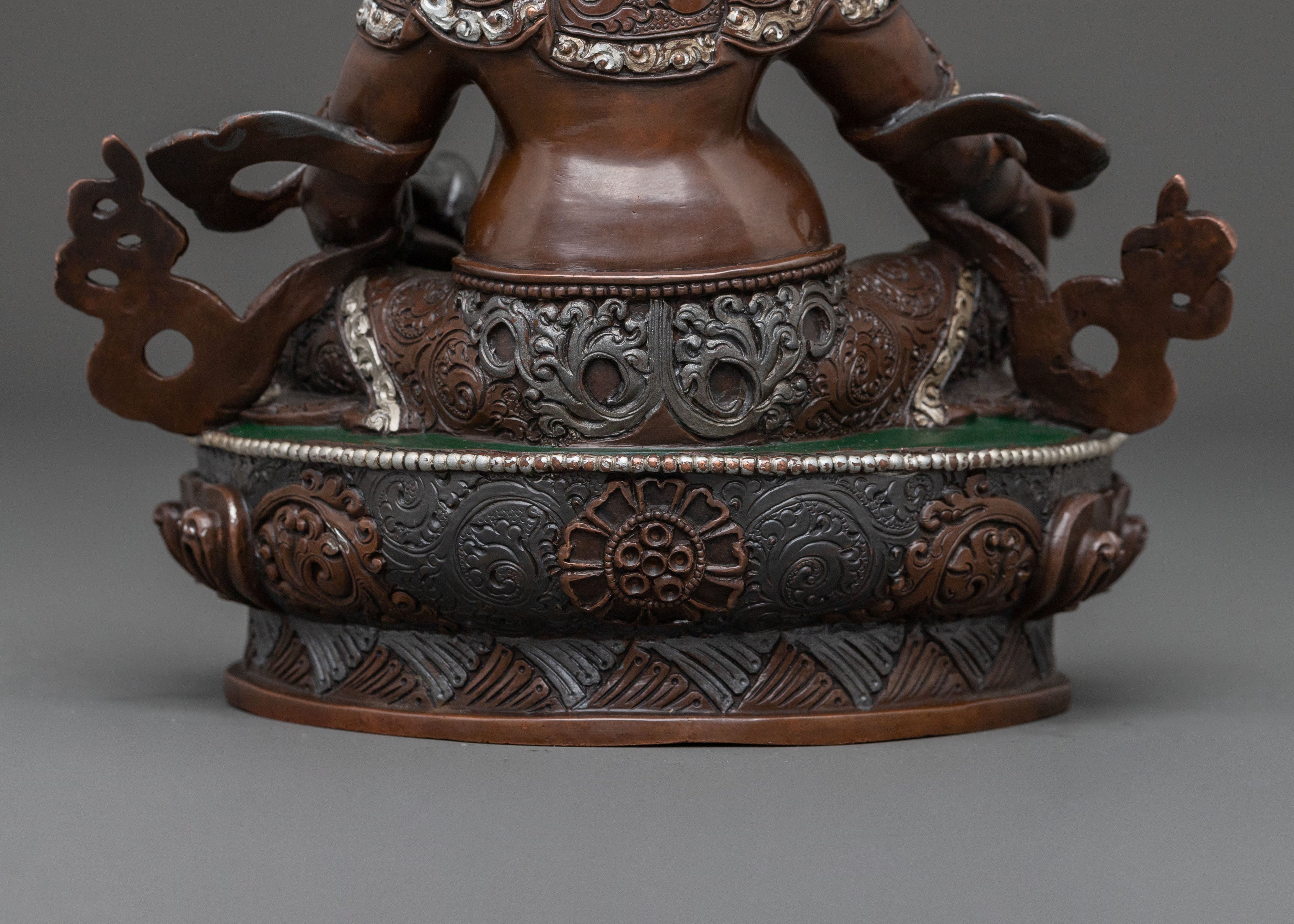 Buddhist Wealth God Dzambhala Statue | Spiritual Decor