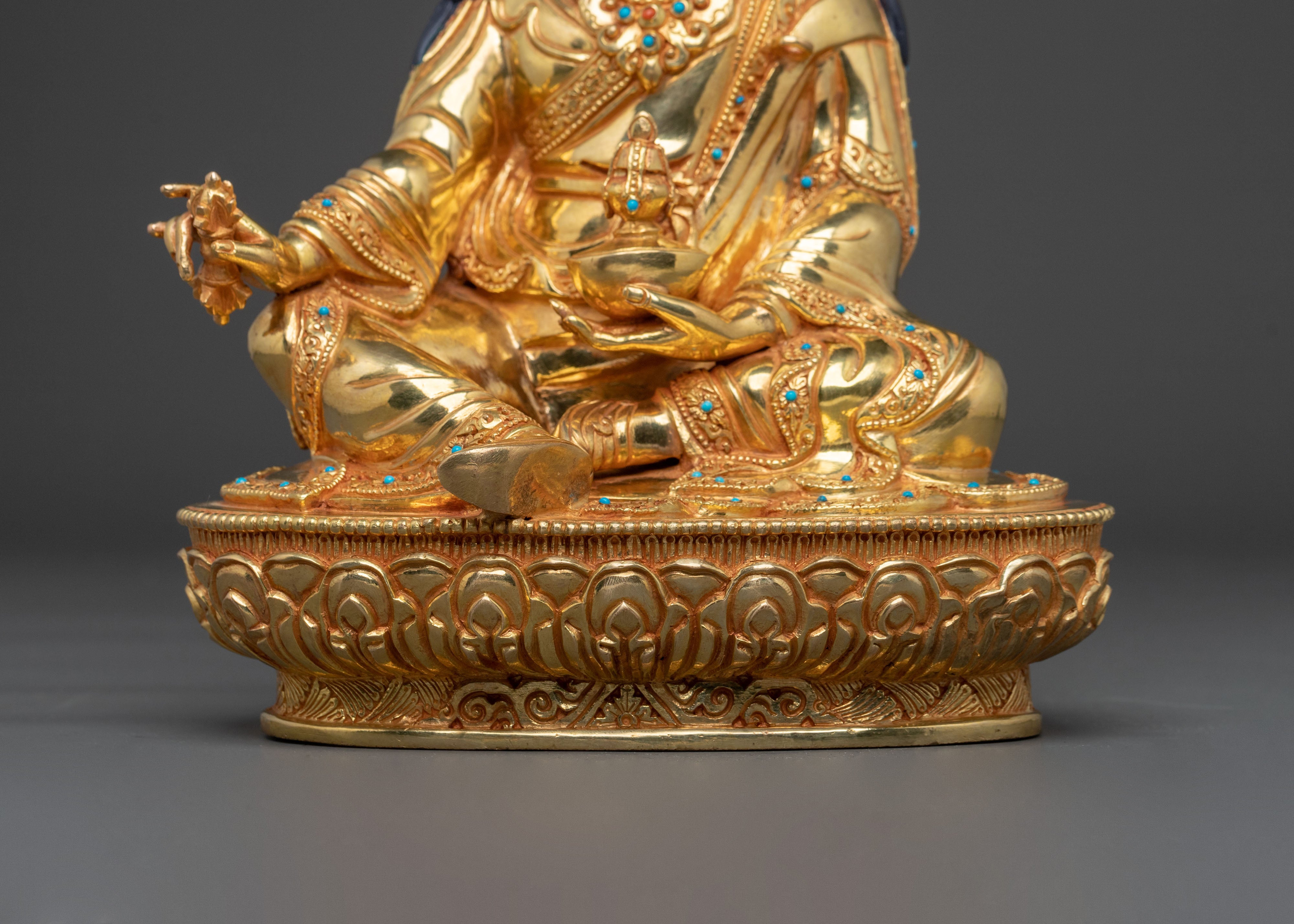 Guru Rinpoche Statue | Tibetan Buddhist Shrine