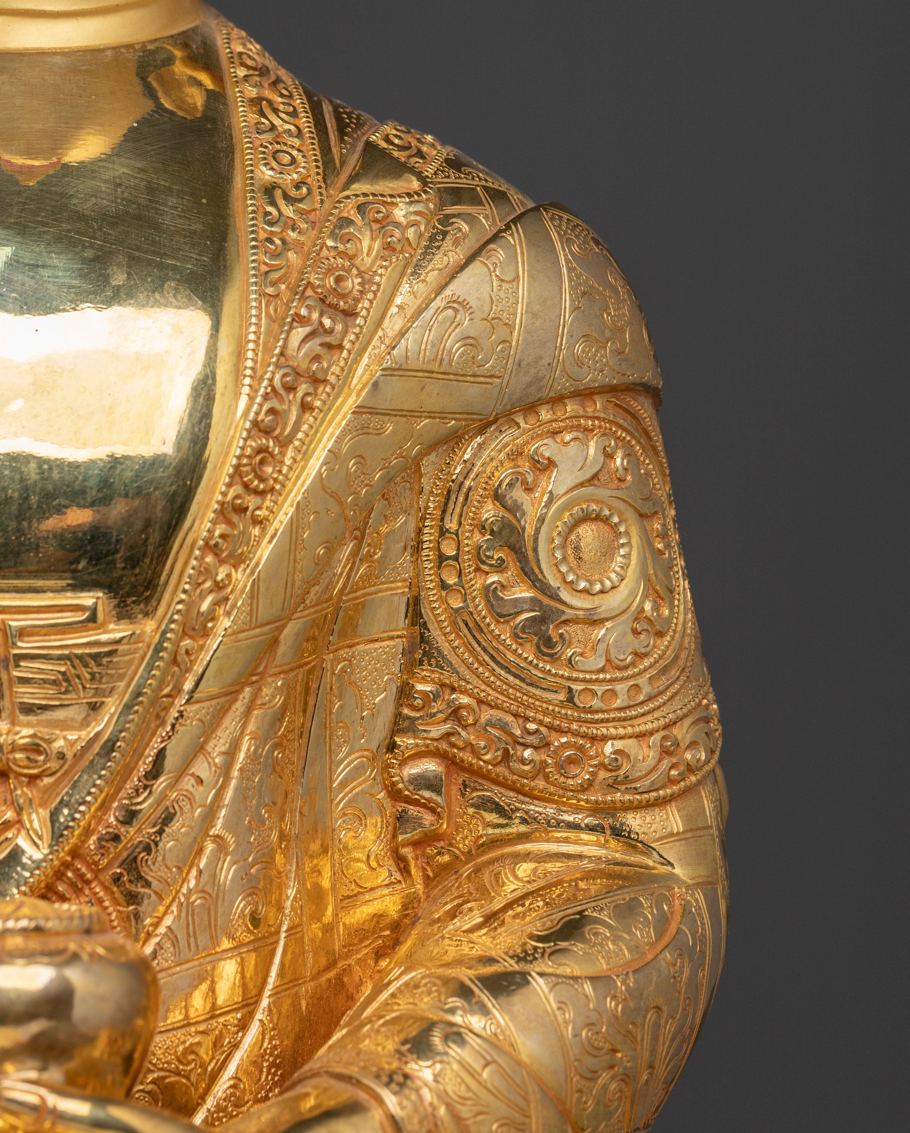 Shakyamuni Enlightened Buddha Altar Decor | Sacred Buddhist Statue