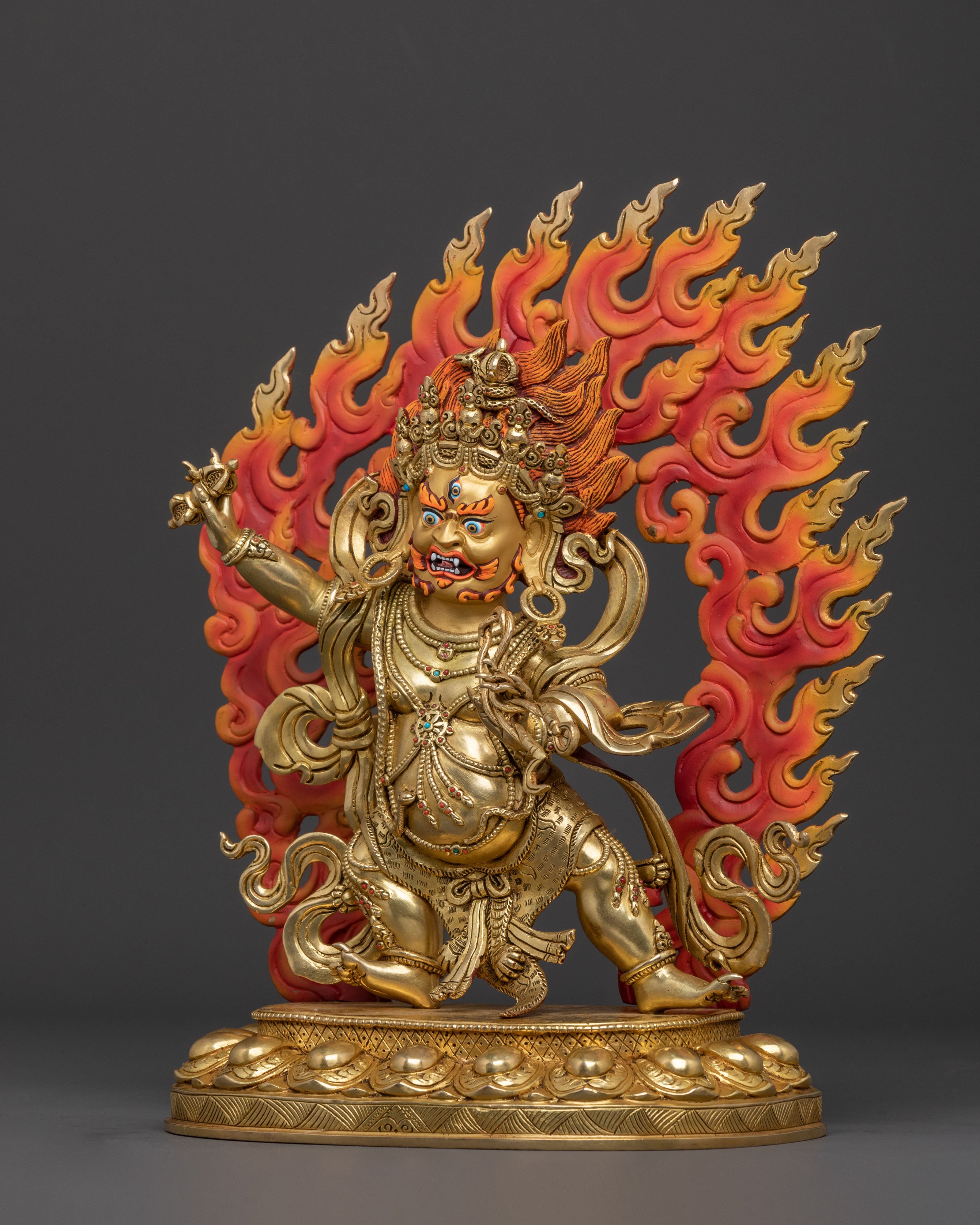 Vajrapani Statue Thunderbolt Bearer Guardian