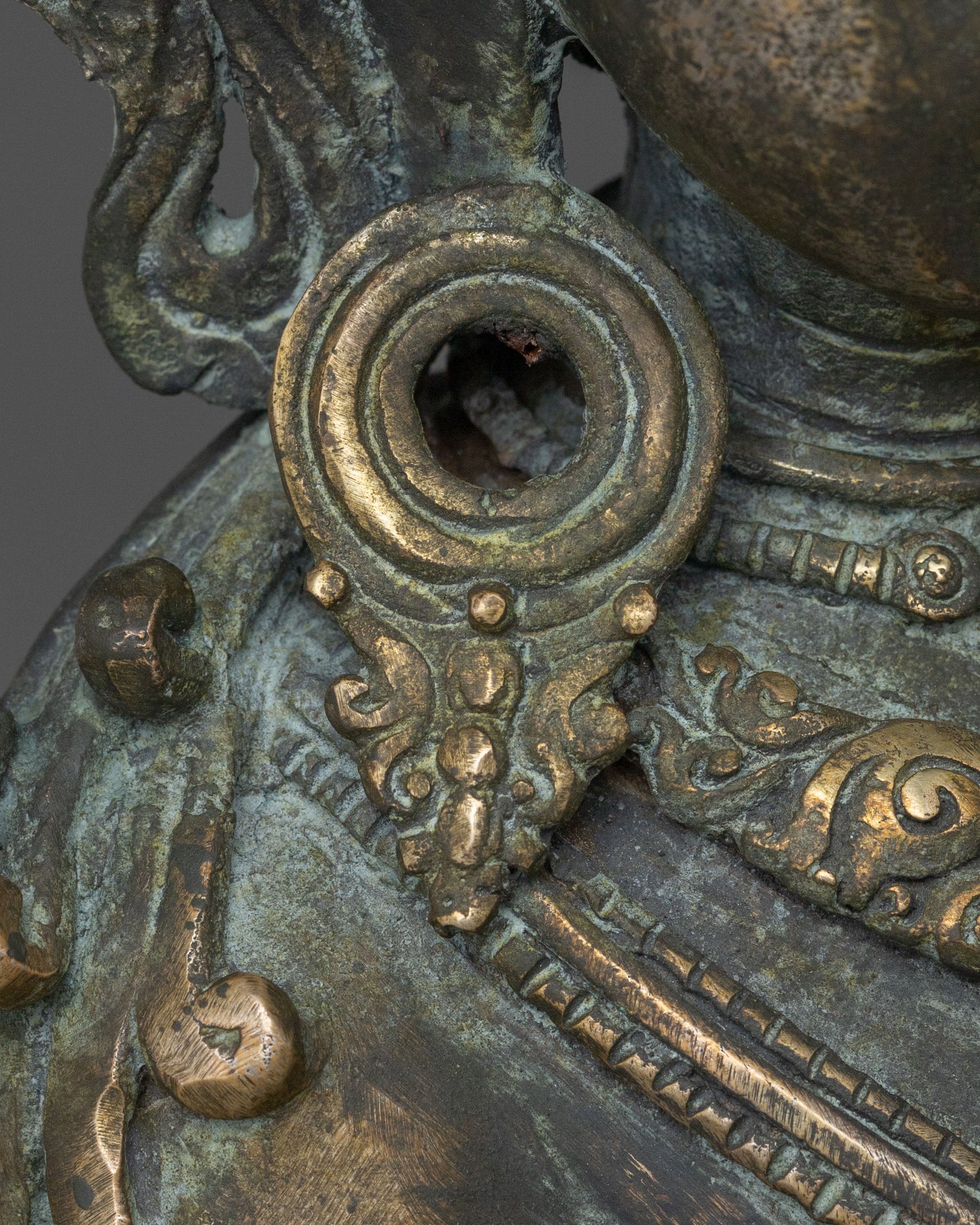 Vajradhara Copper Sculpture | Bronze Figurine of Wisdom