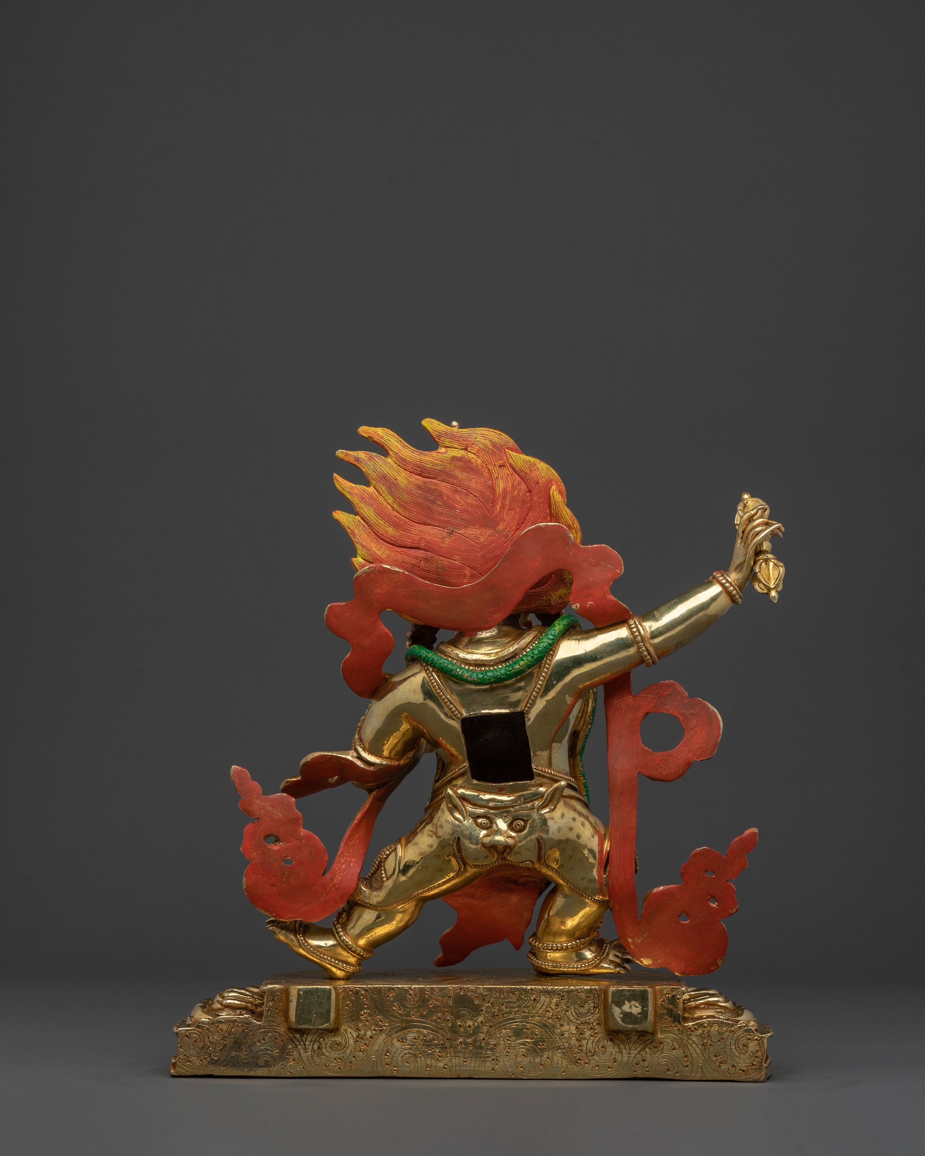 Bodhisattva Vajrapani Sacred Statue | Himalayan Buddhist Protector Sculpture