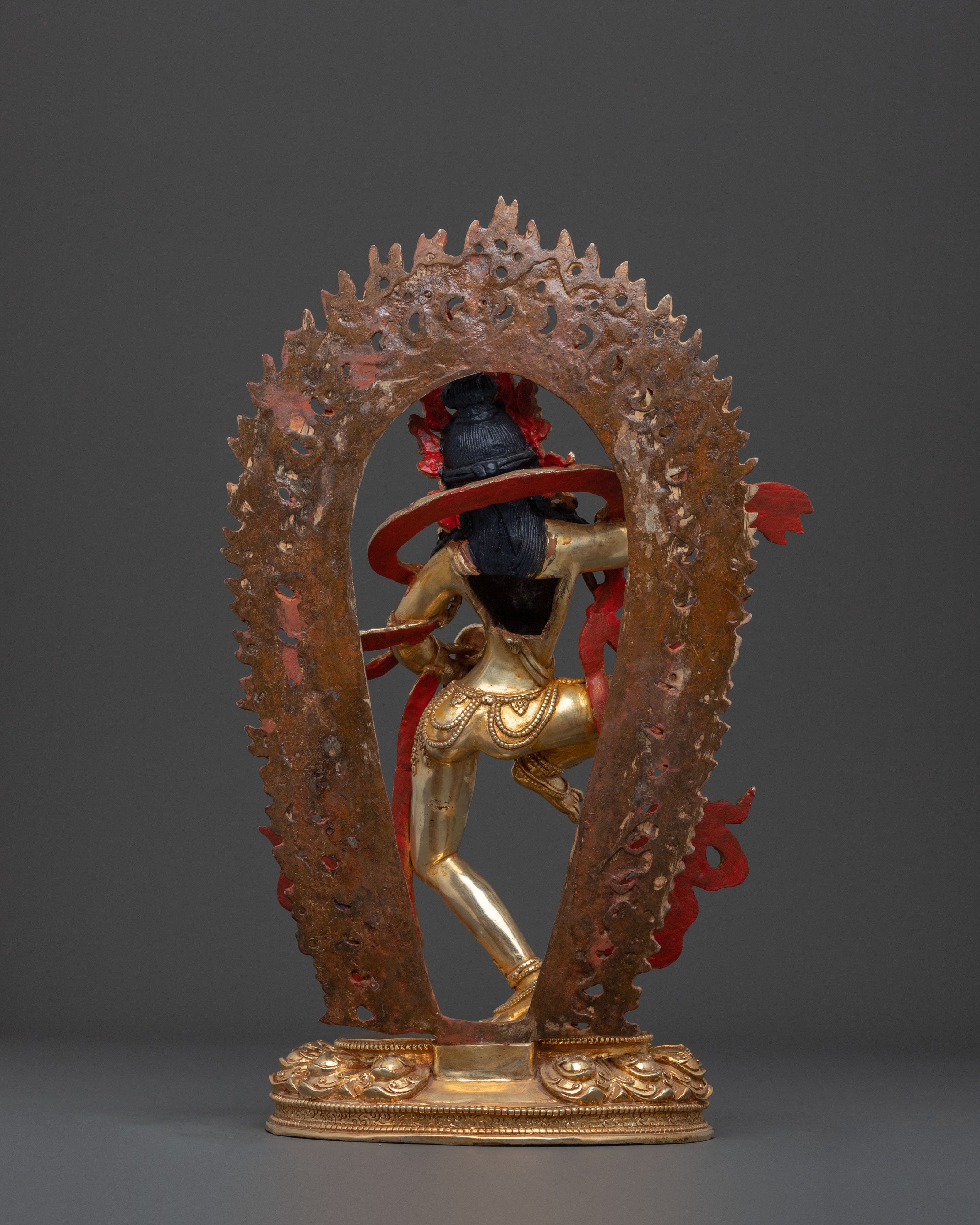 Radiant Tibetan Machig Labdron Sculpture